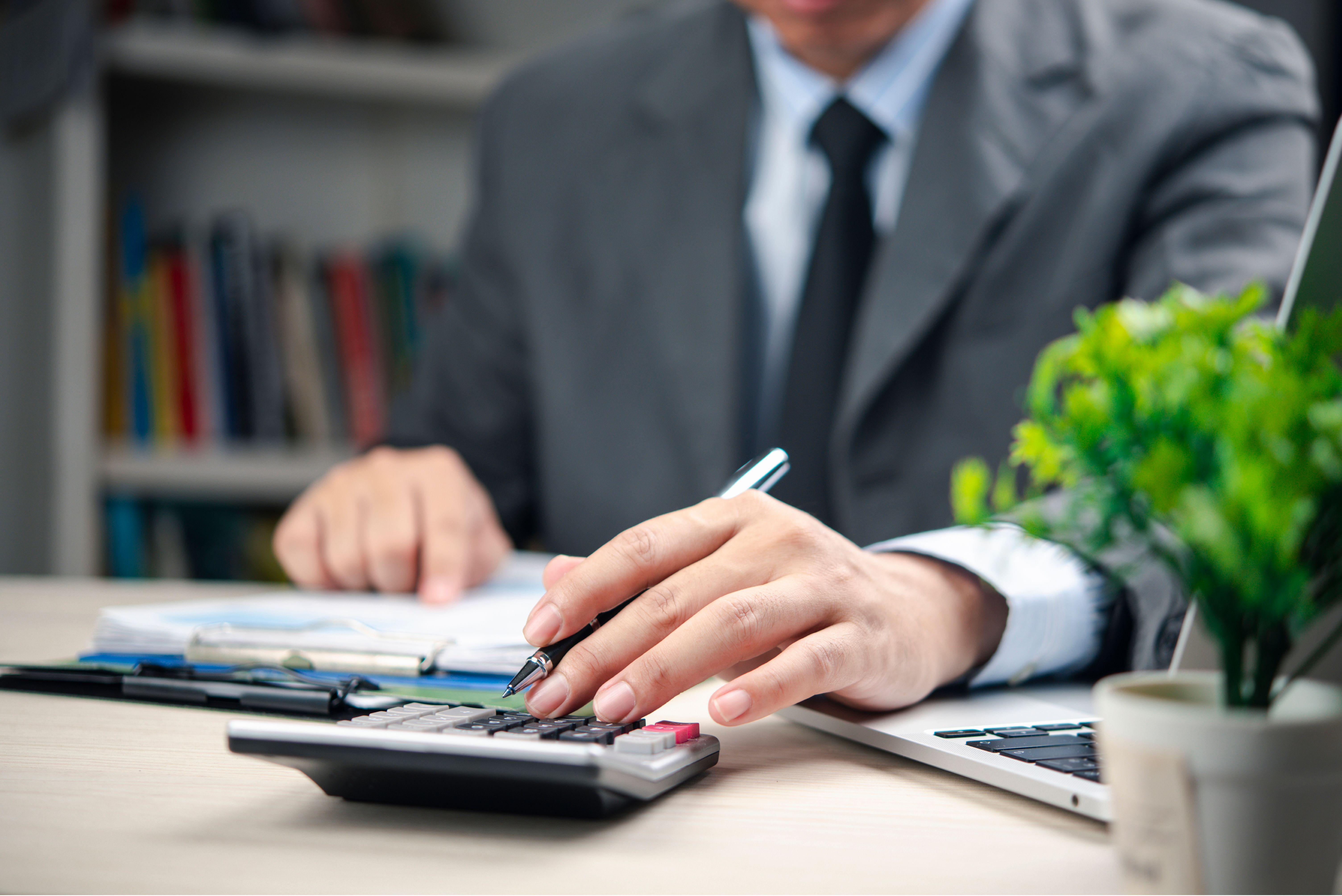 financial documents desk