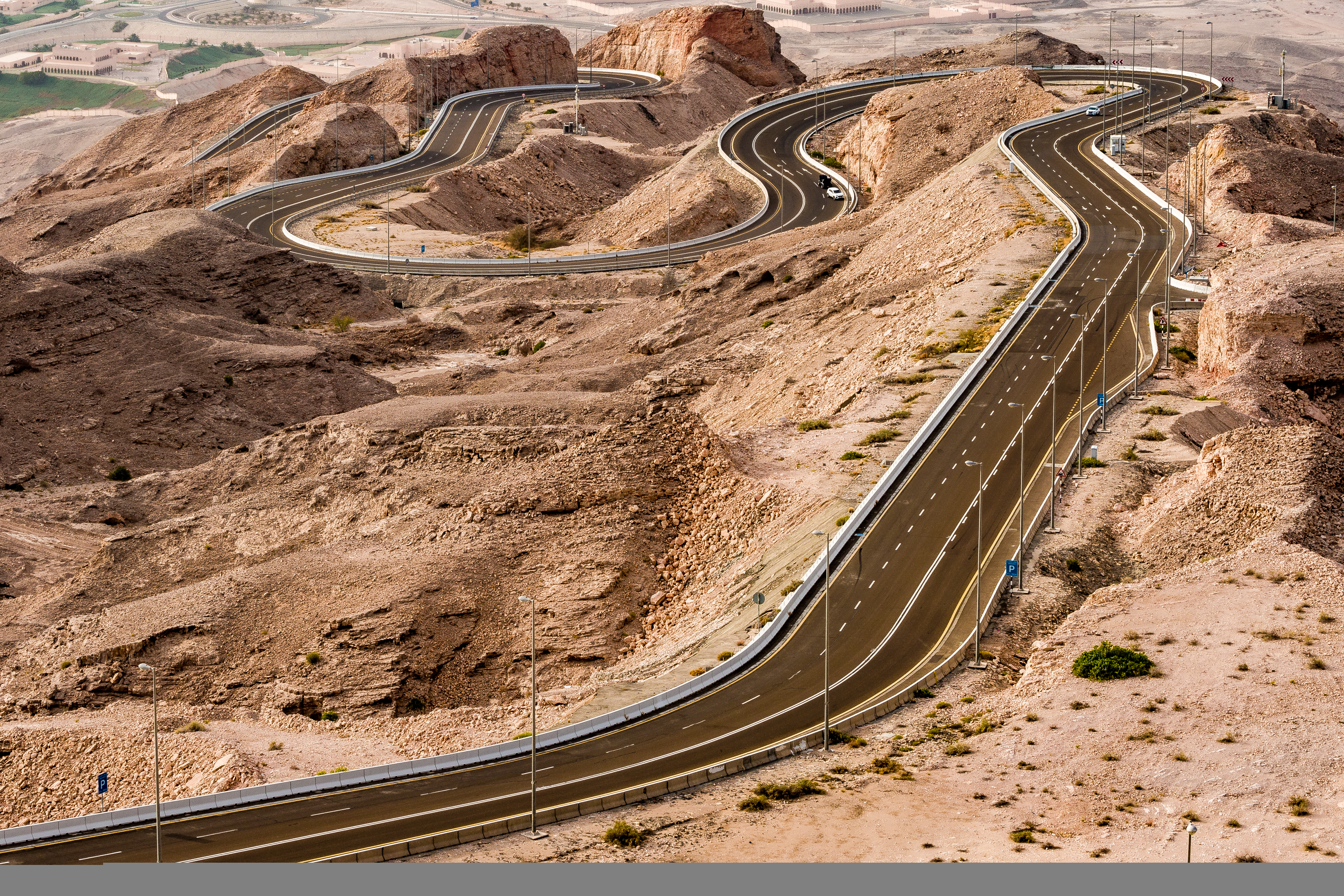 The Jebel Hafeet Mountain Road