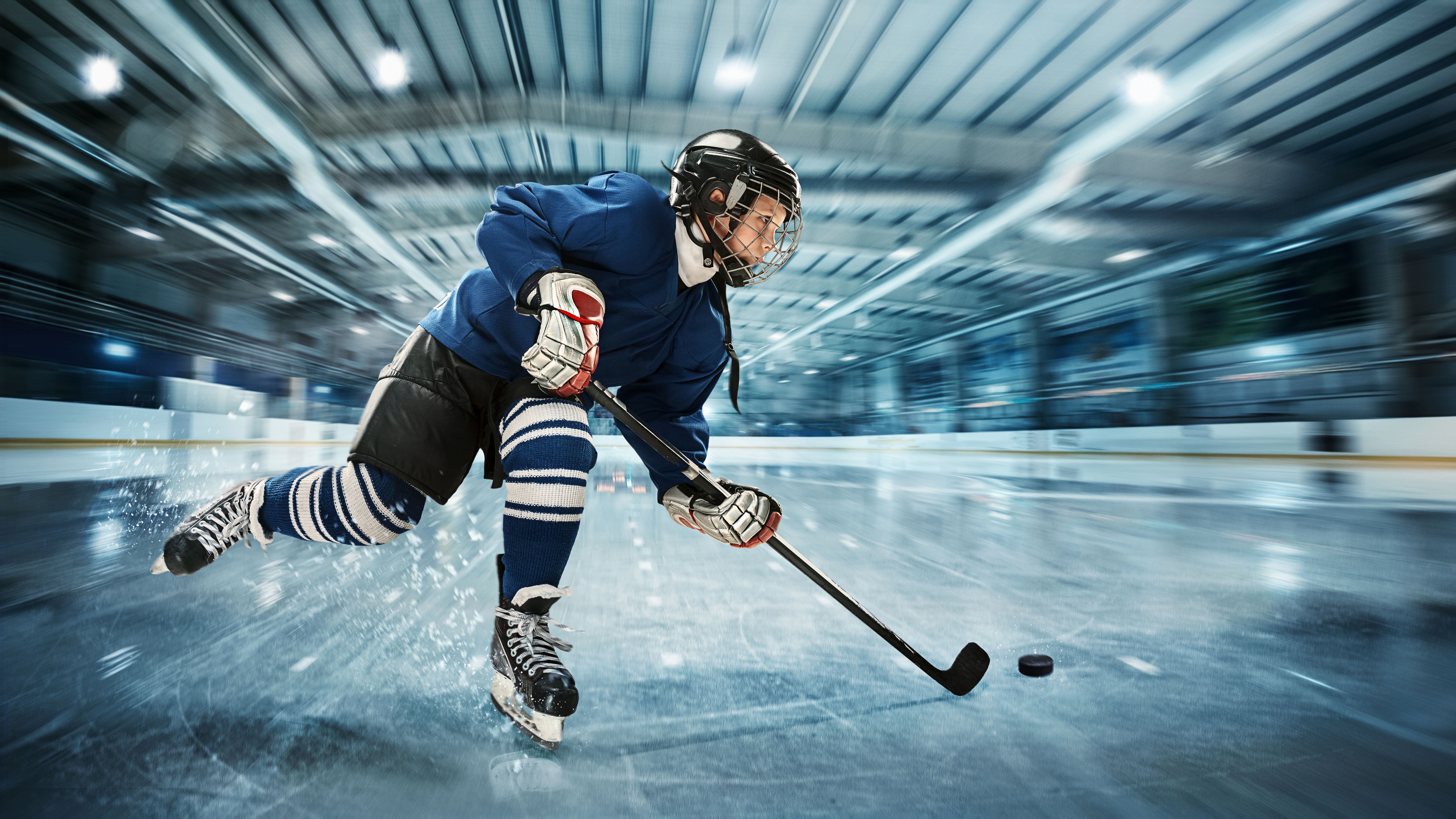 хоккейная тренировка