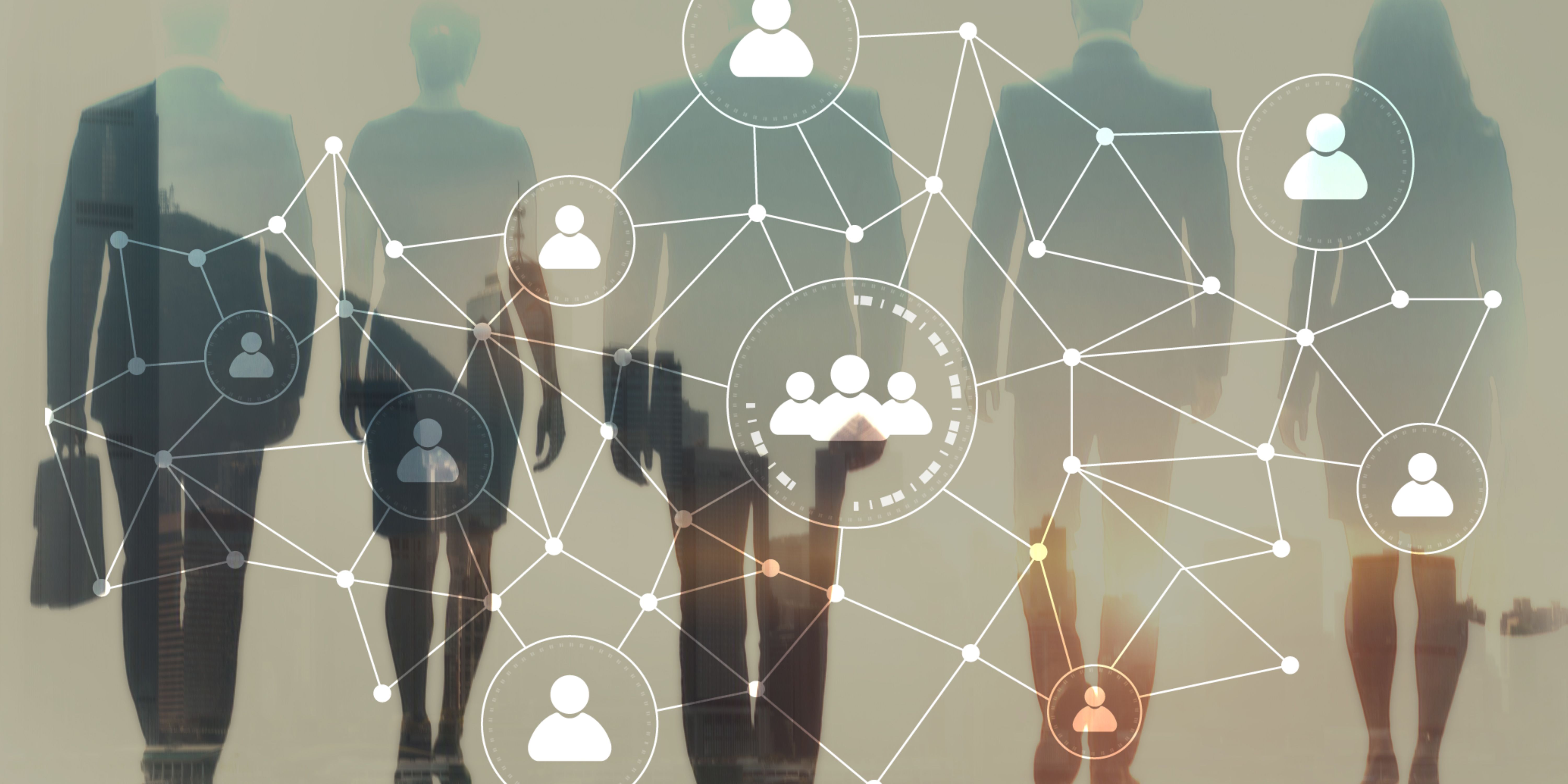 people connecting art