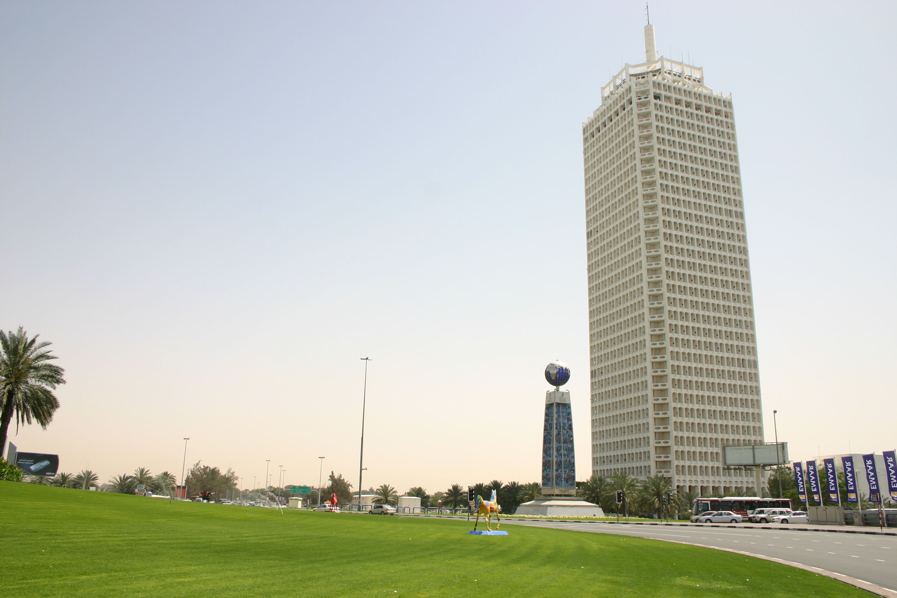 World Trade Centre at the Sheikh Zayed Road in Dubai