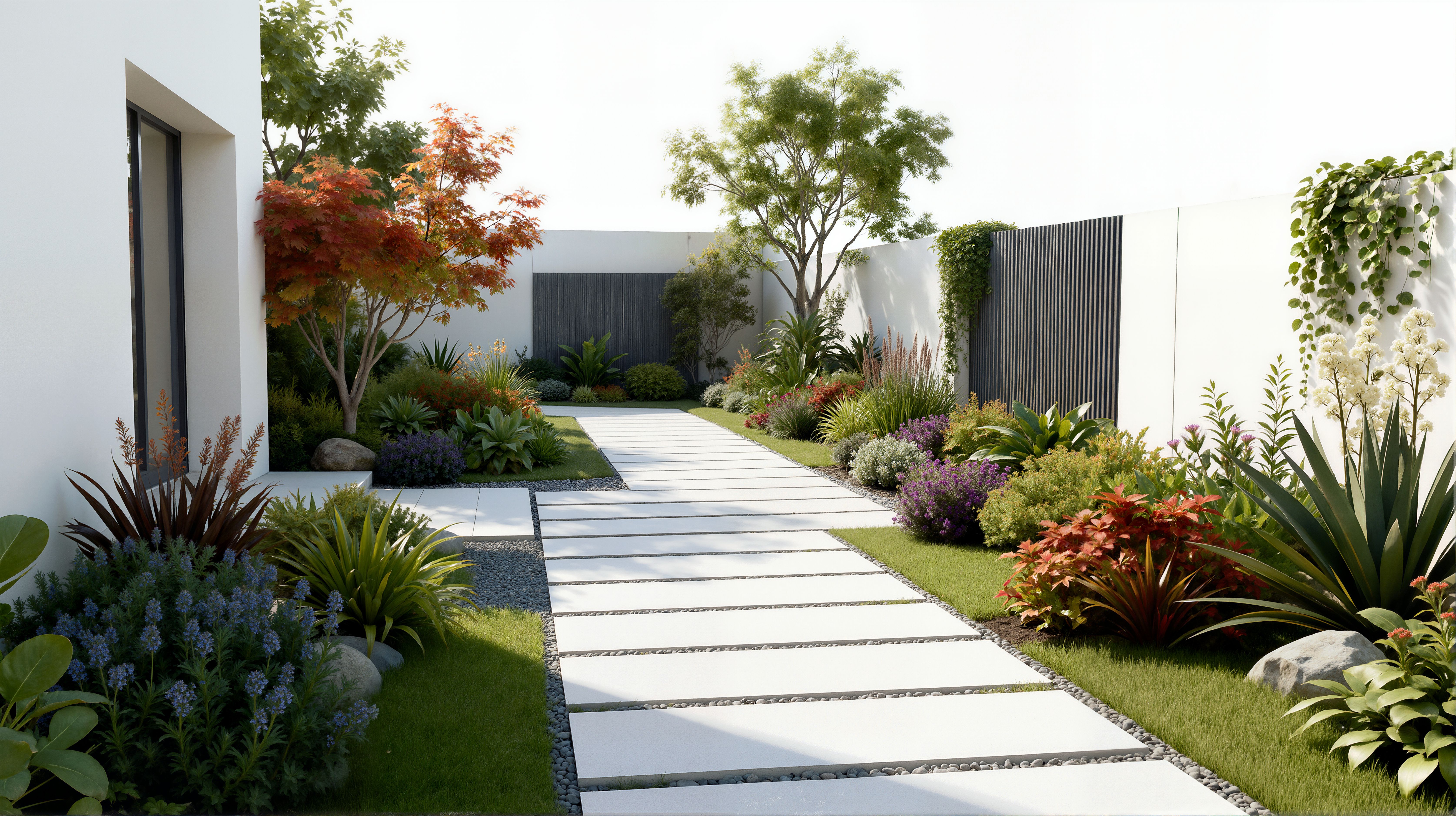 low maintenance garden