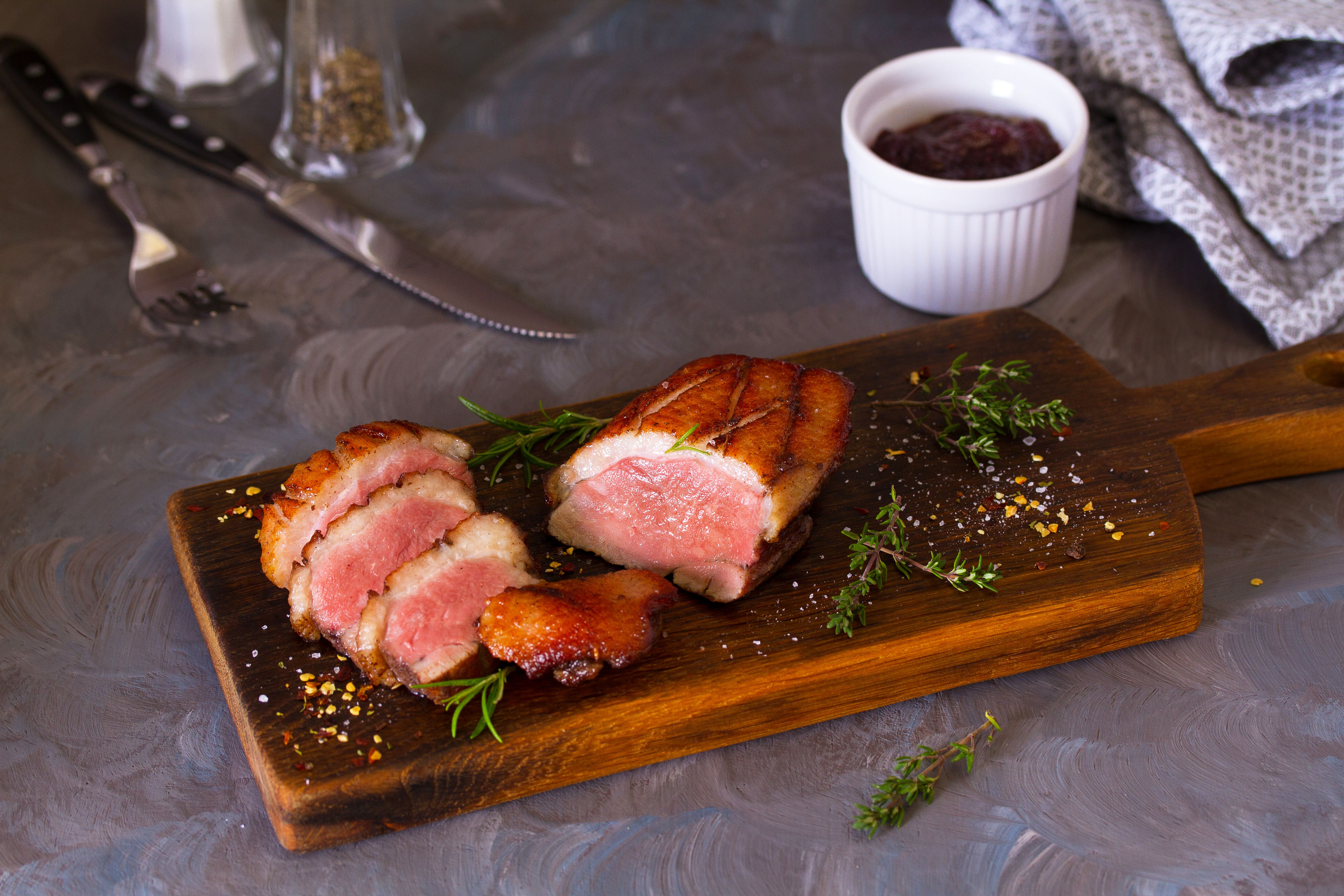 roasted duck