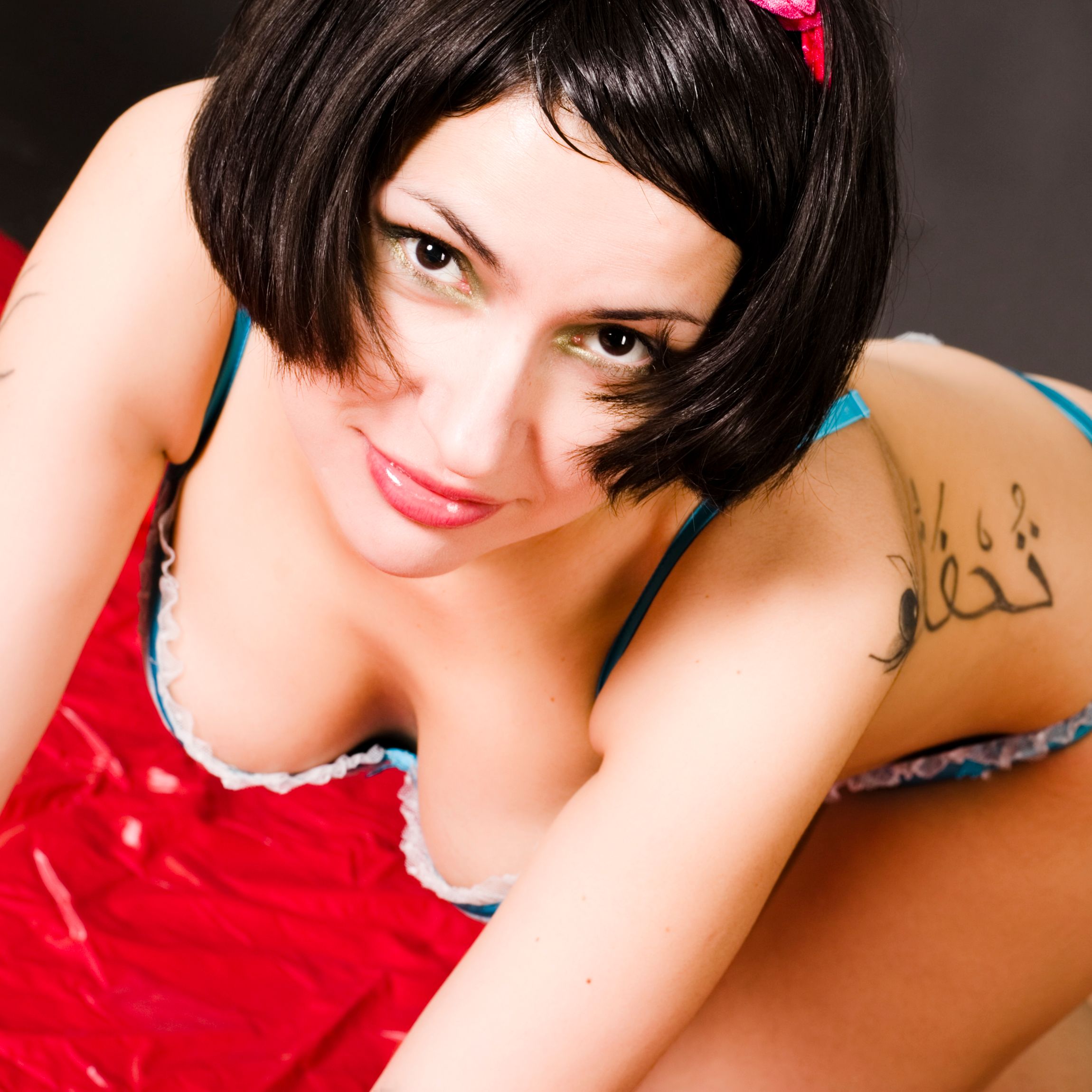 attractive pin-up girl