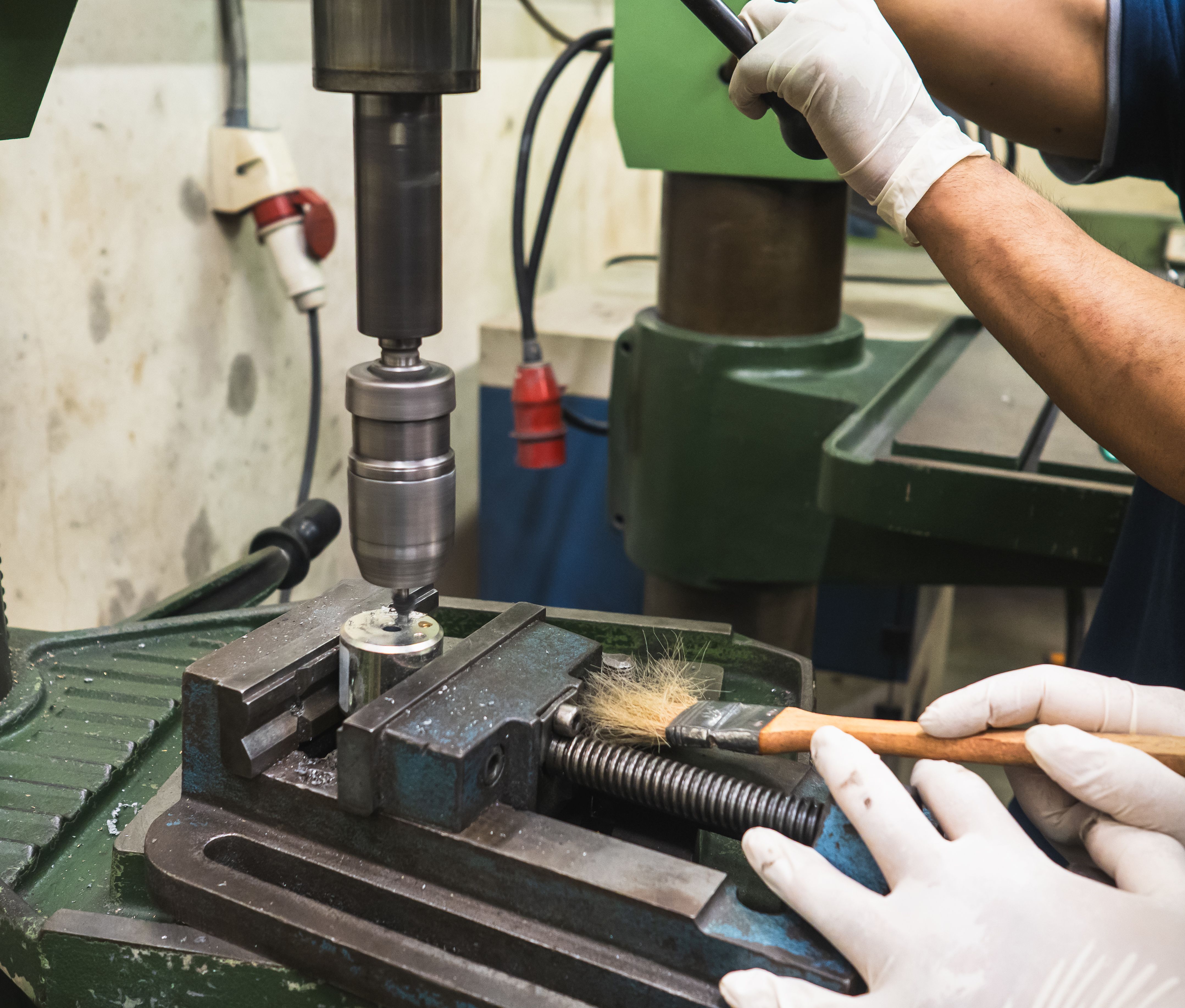 steel drilling