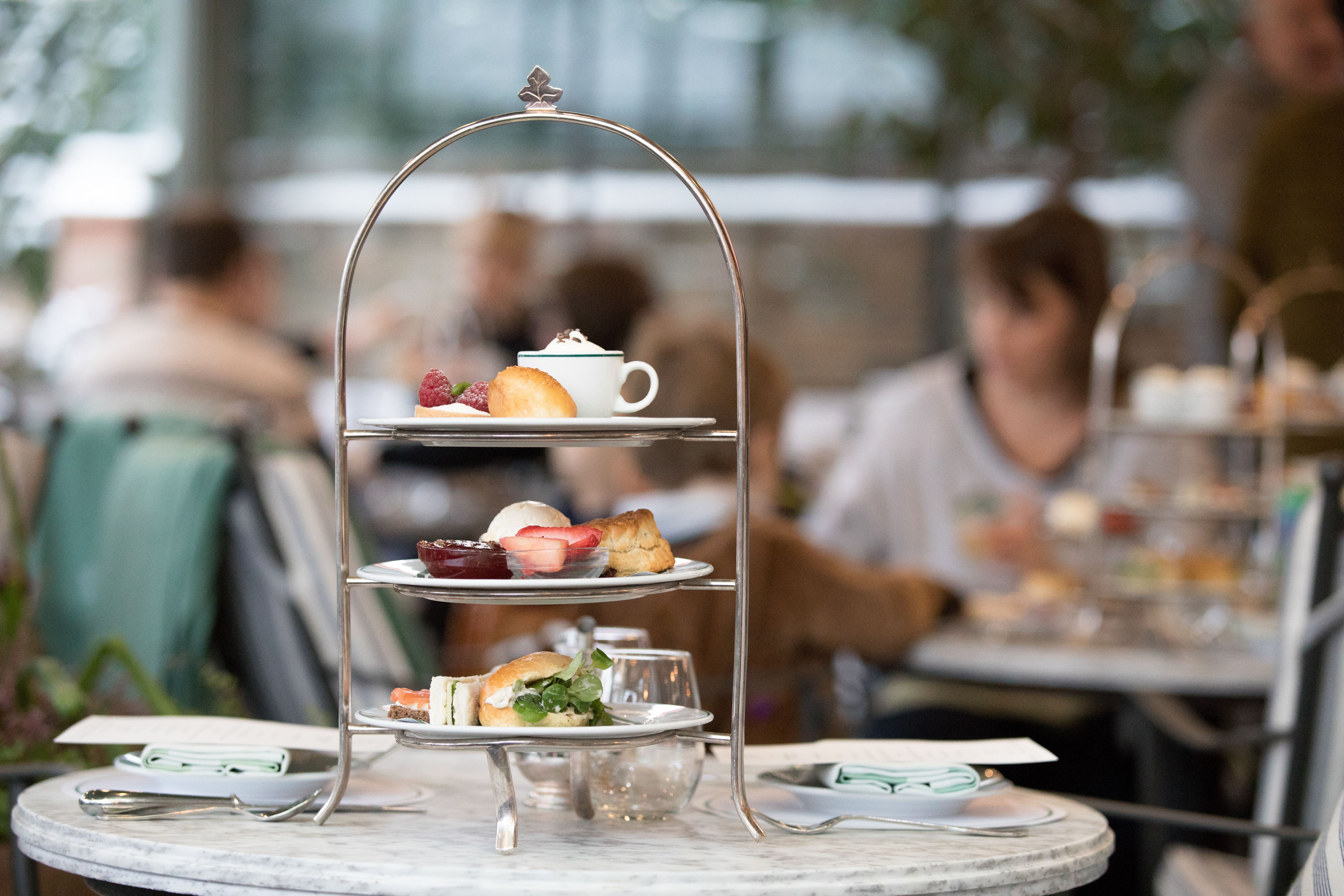 modern afternoon tea