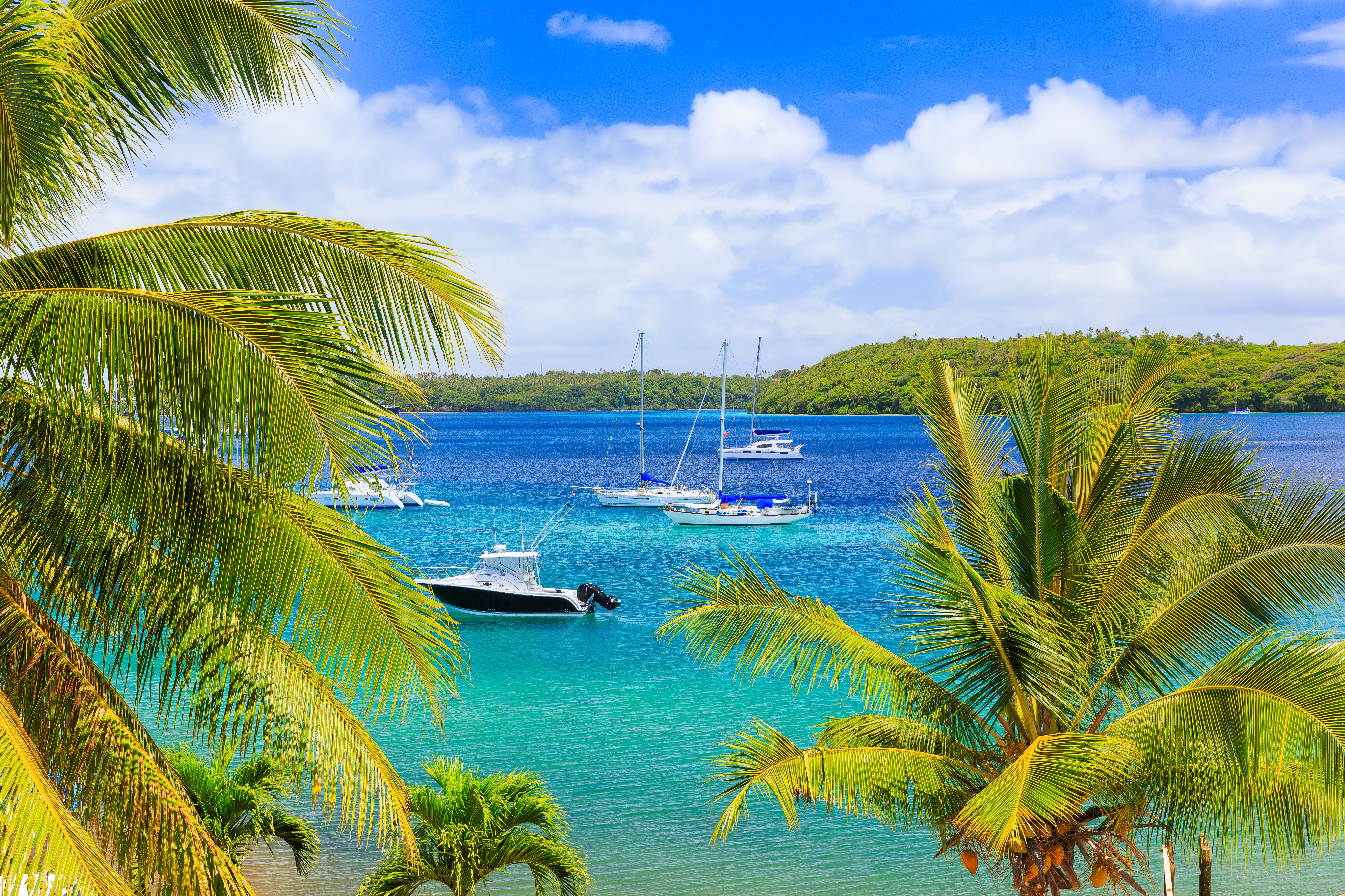 Neiafu, Vava'u Island in Tonga Neiafu, Vava'u Island in Tonga