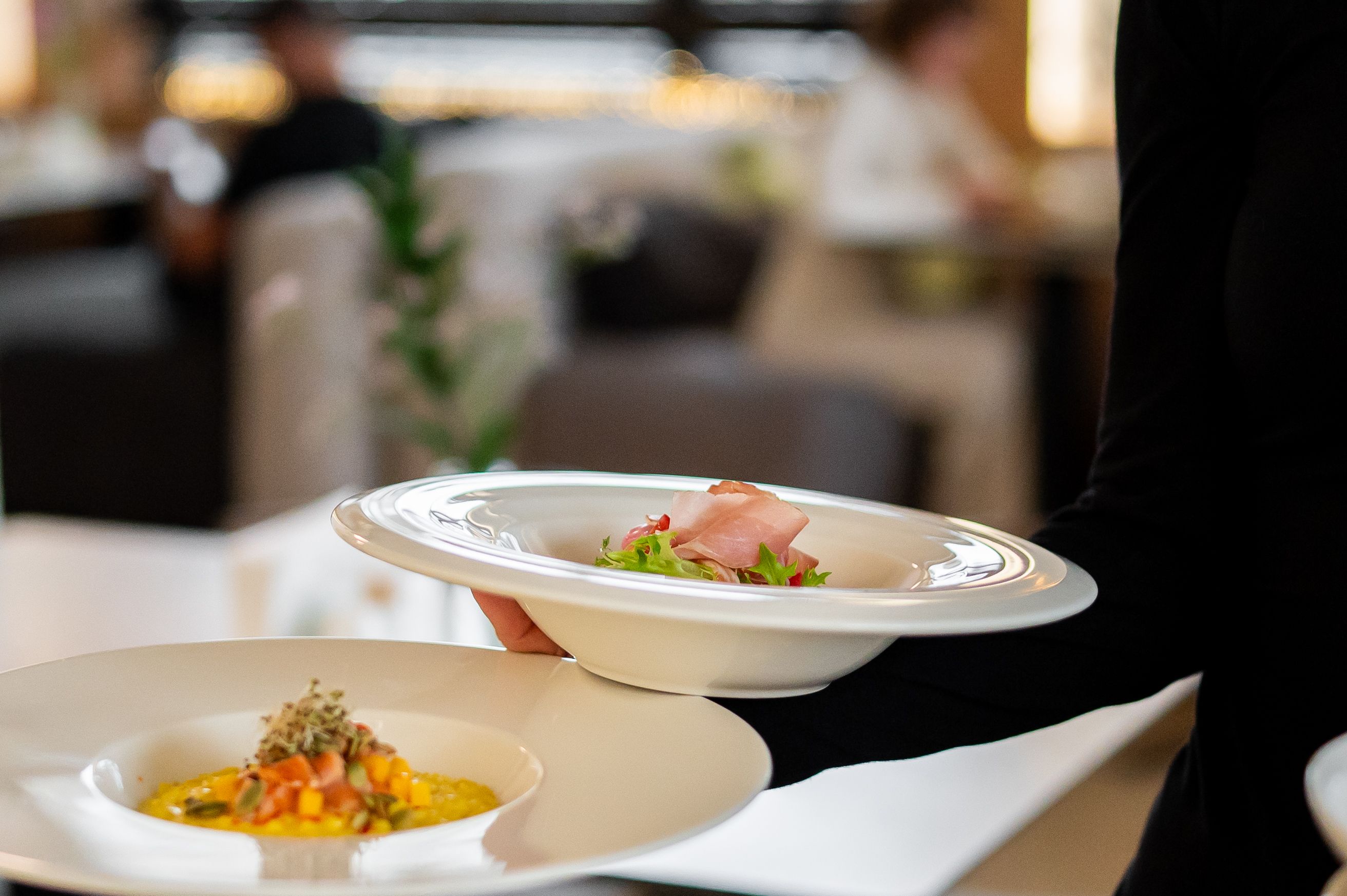 fine dining ambiance