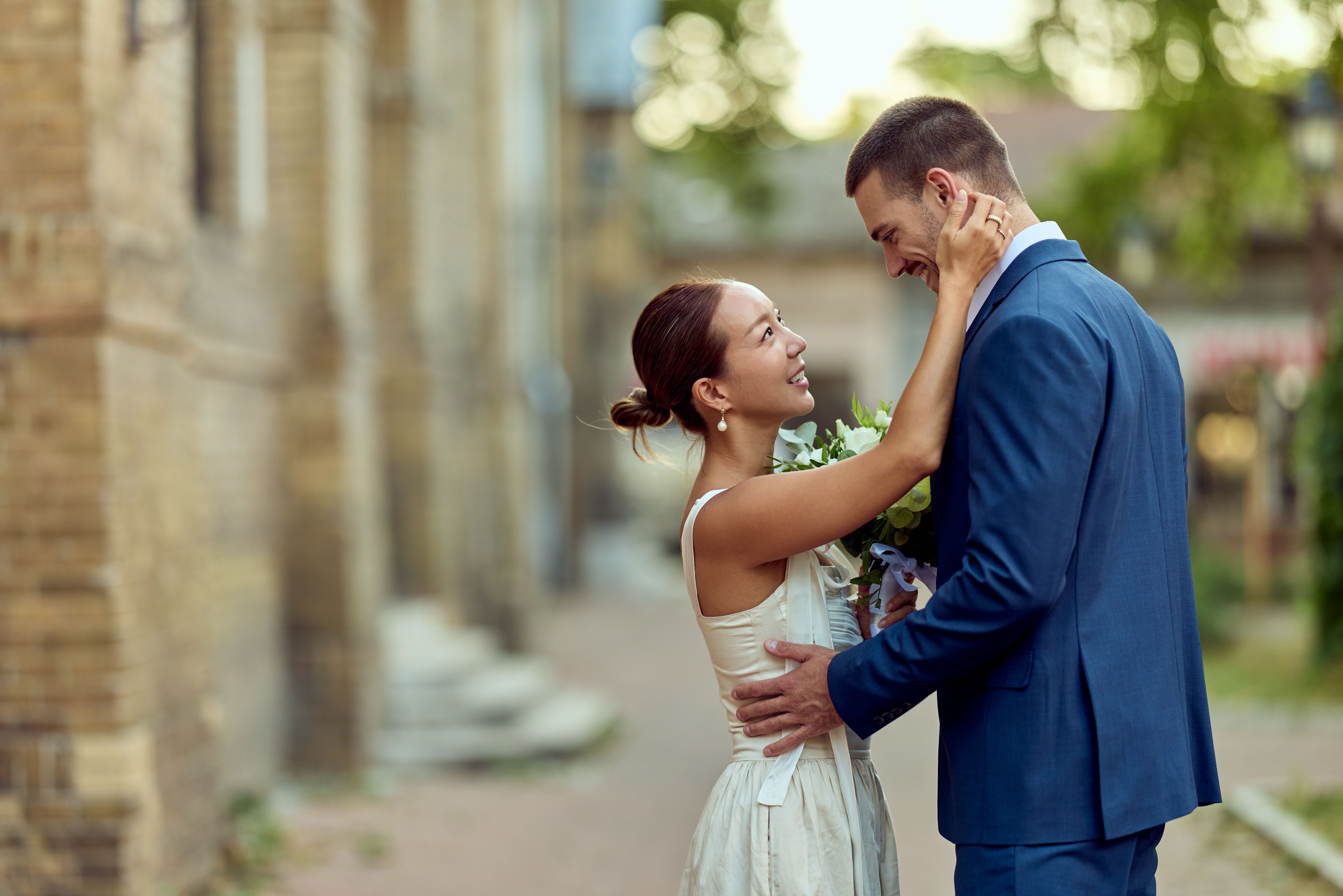 historic town wedding