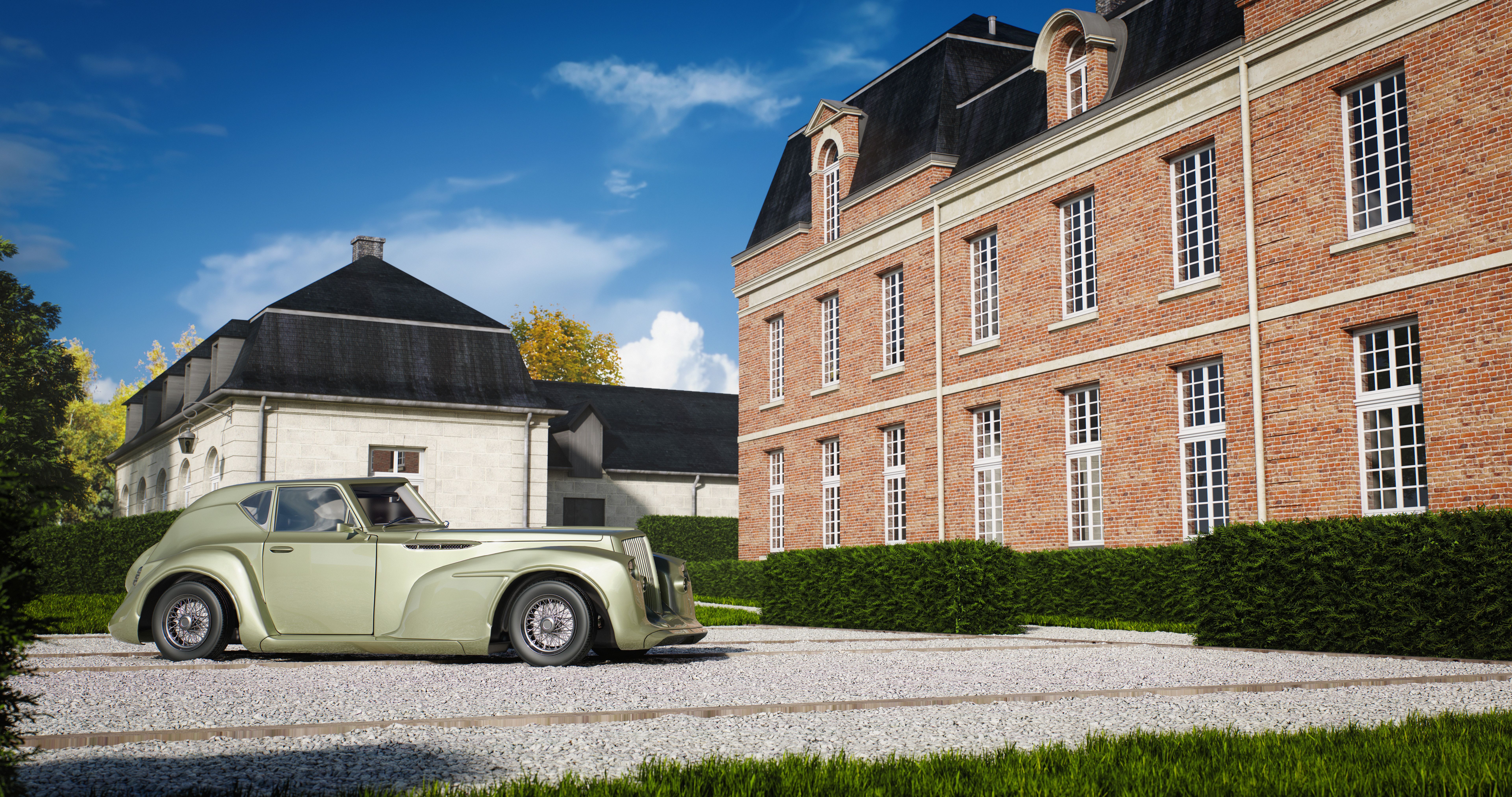 luxury car
