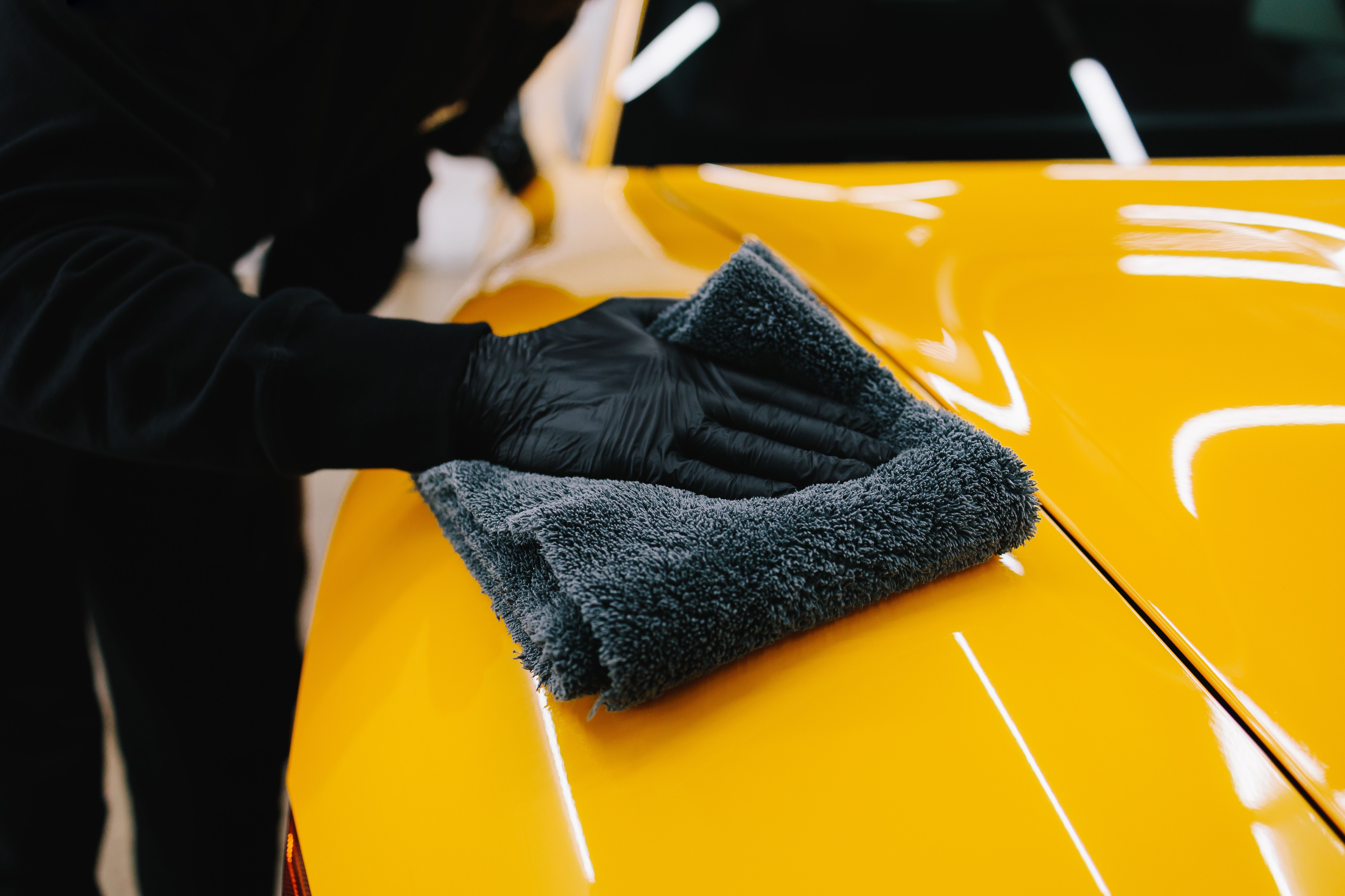 microfiber towel car