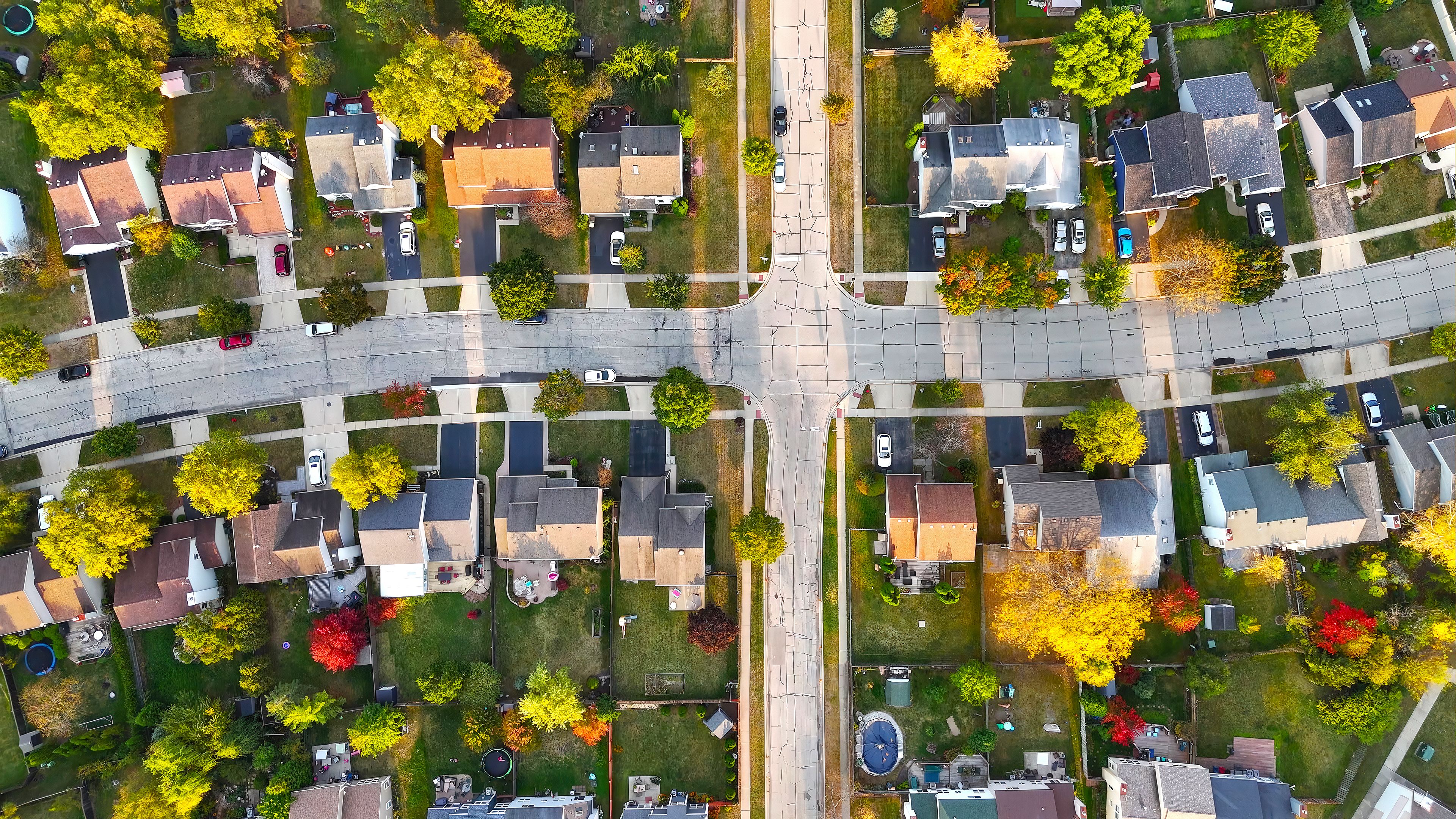 suburban neighborhood