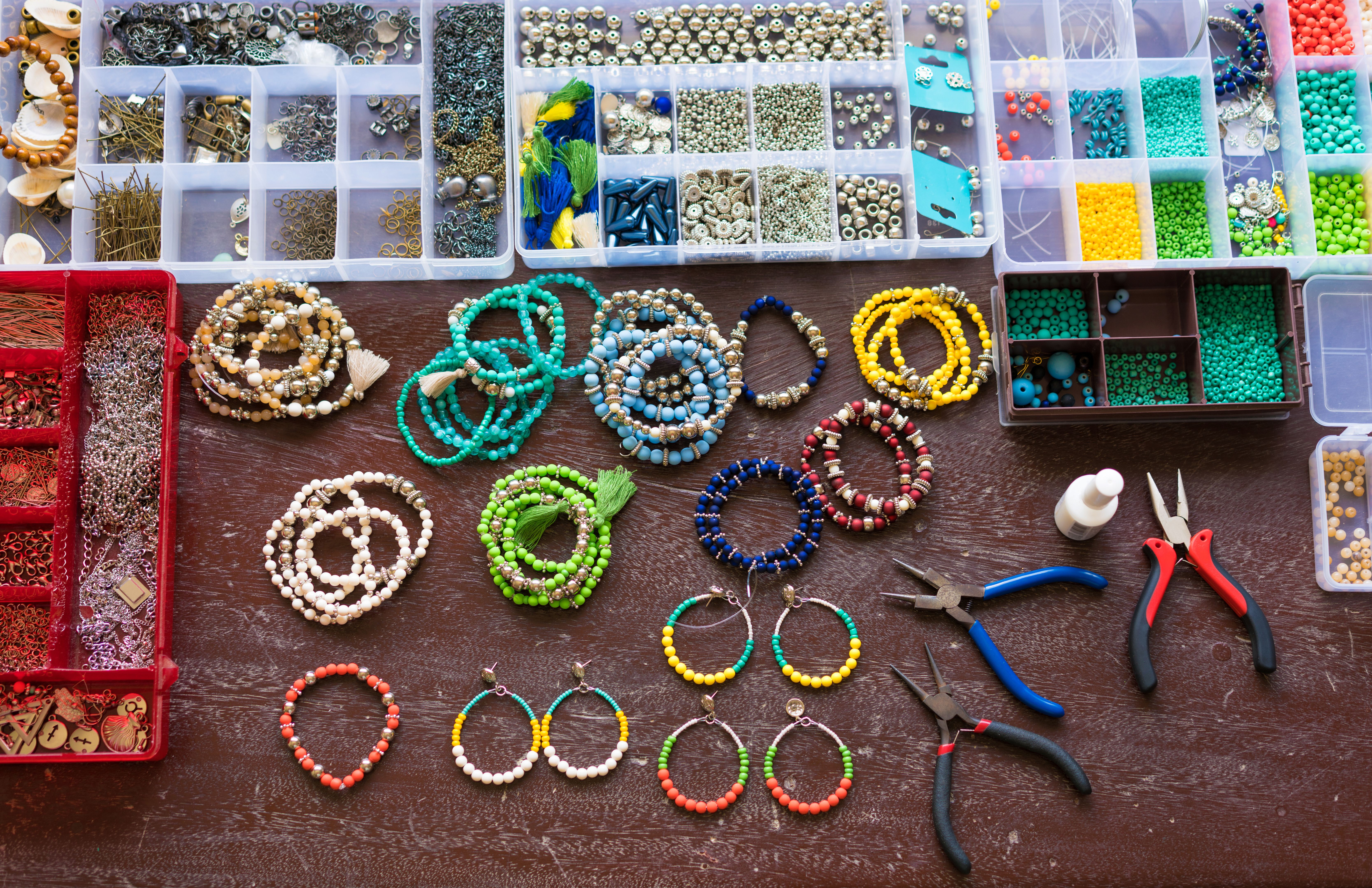 crafting jewelry
