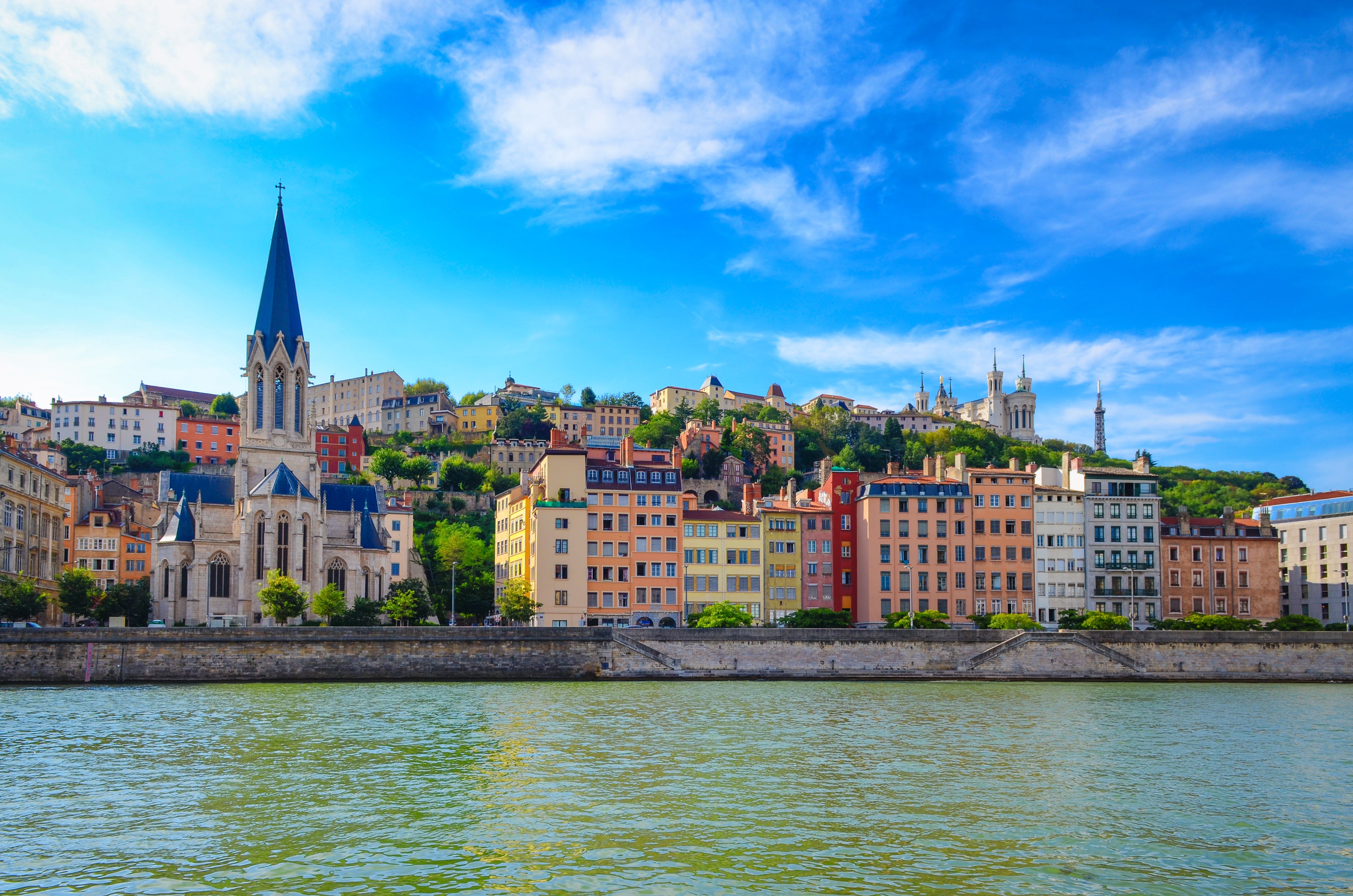 lyon cityscape