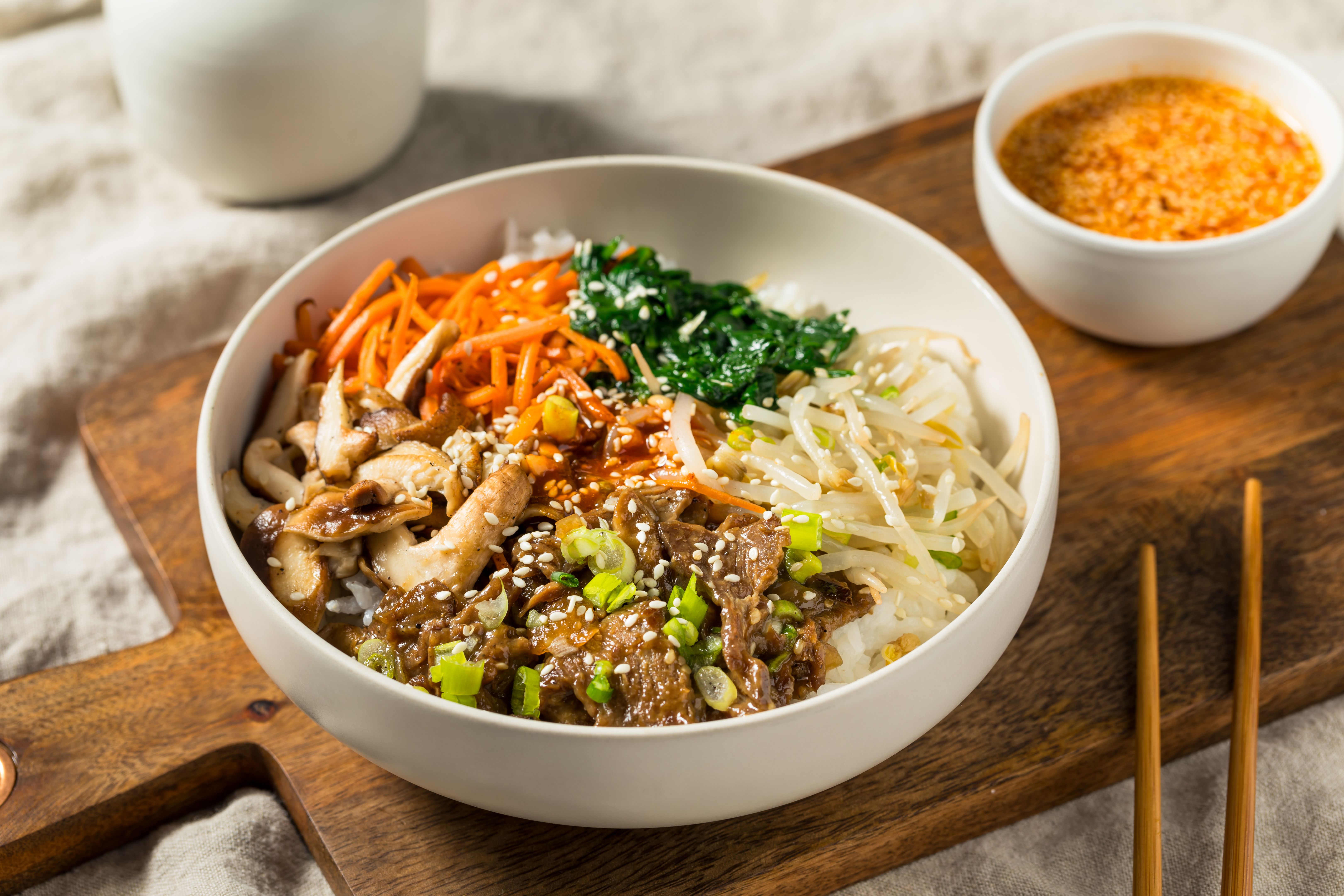 Bibimbap bowl