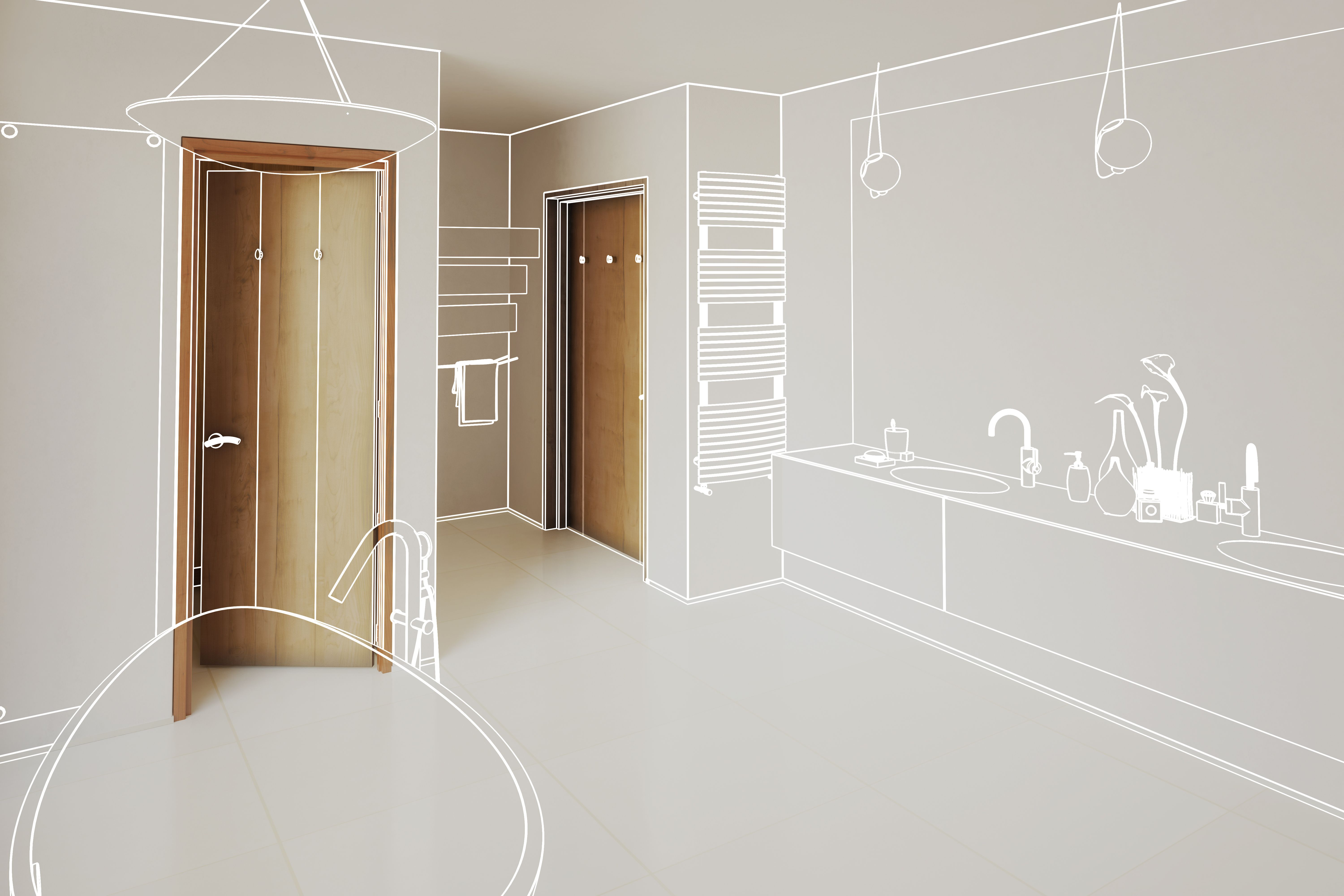 planning bathroom remodel