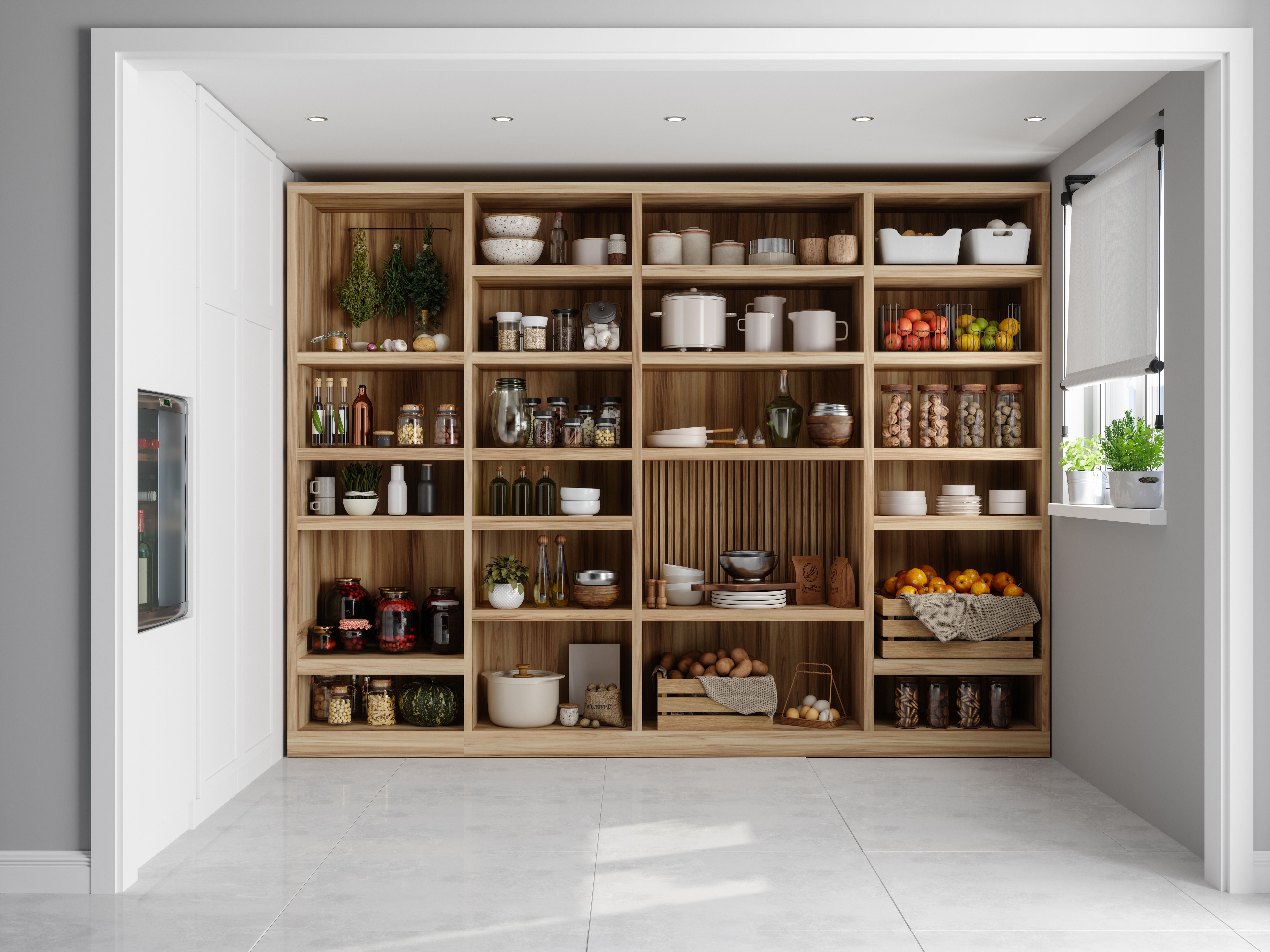 pantry shelves