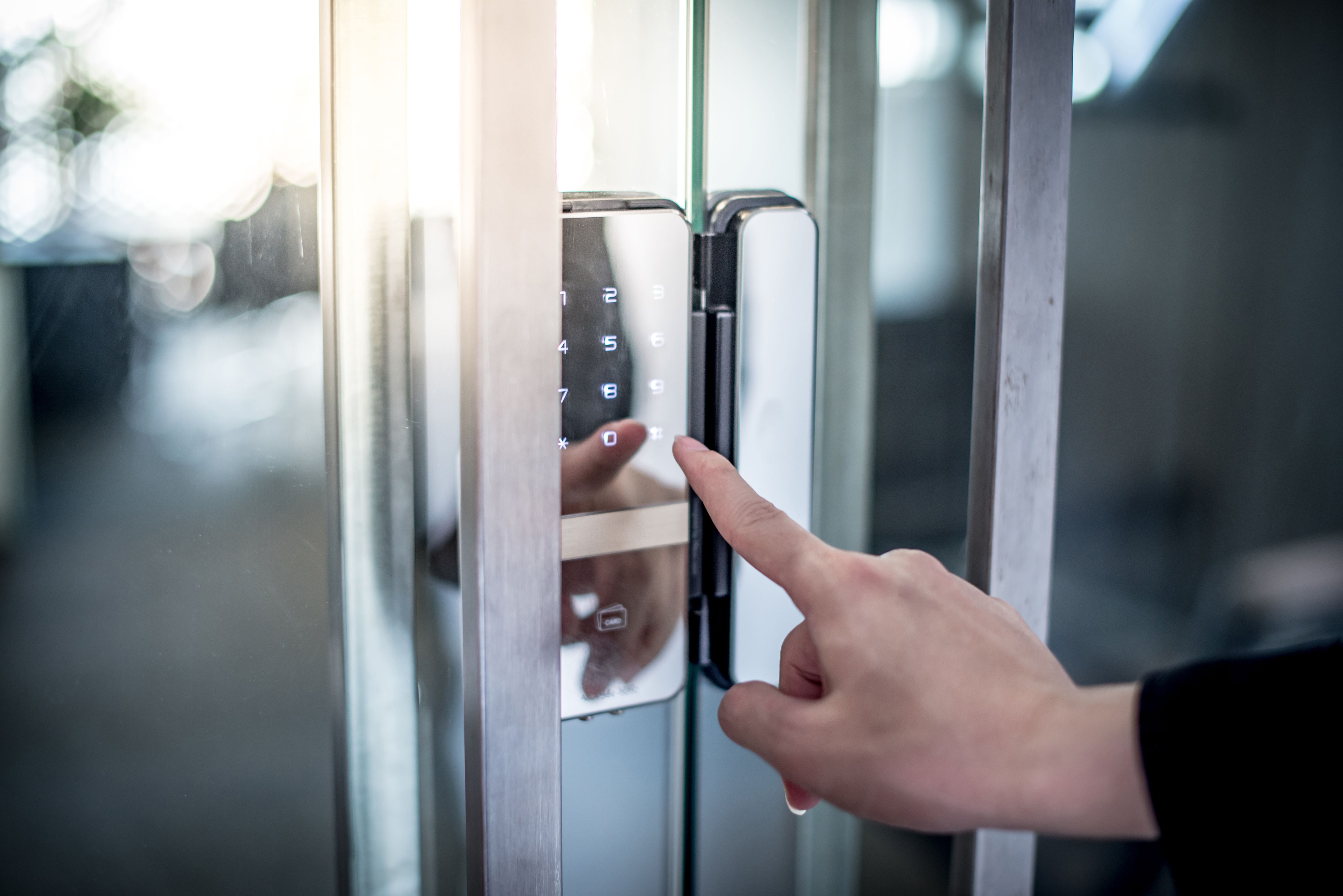 secure door lock
