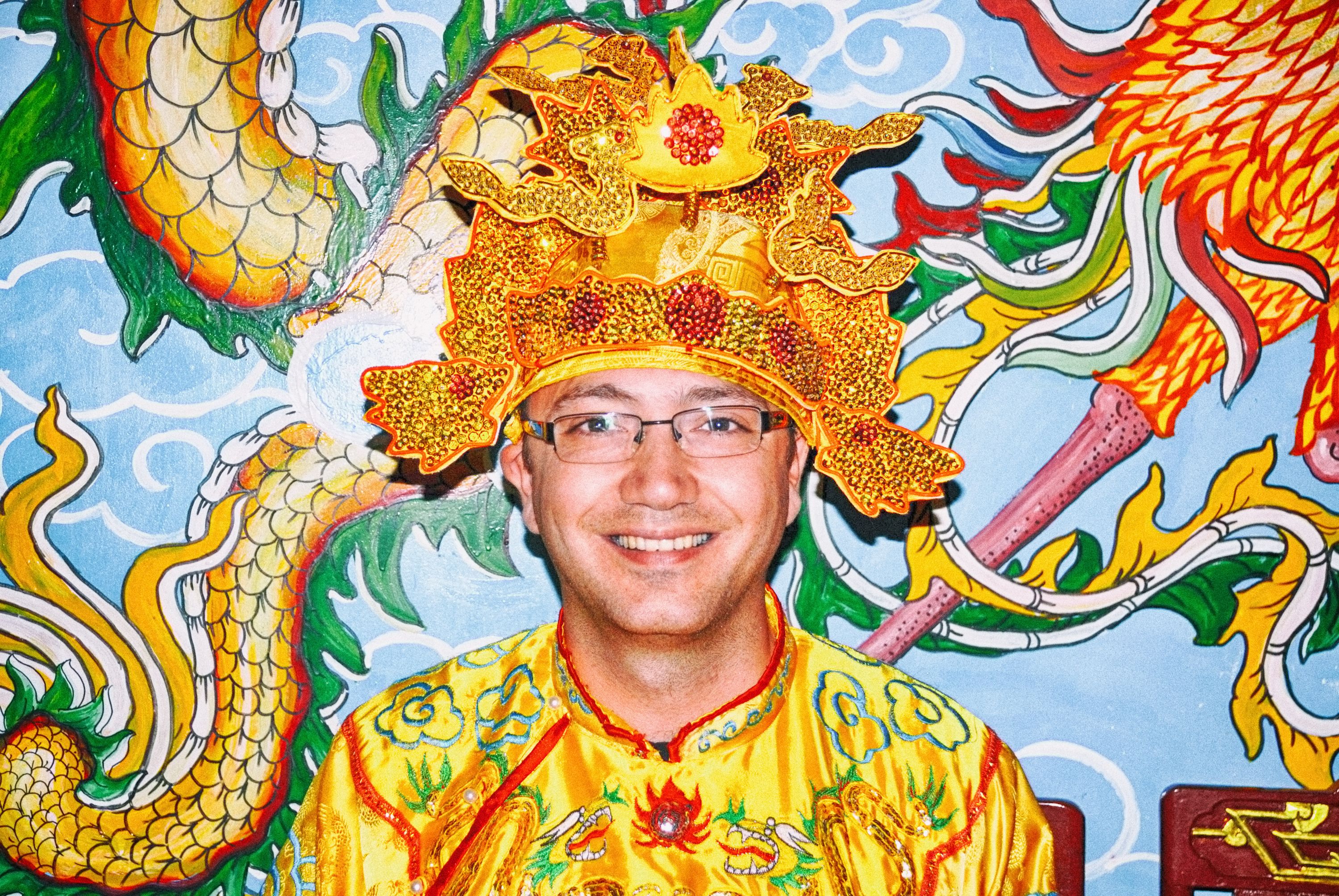 Western Tourist in Vietnam