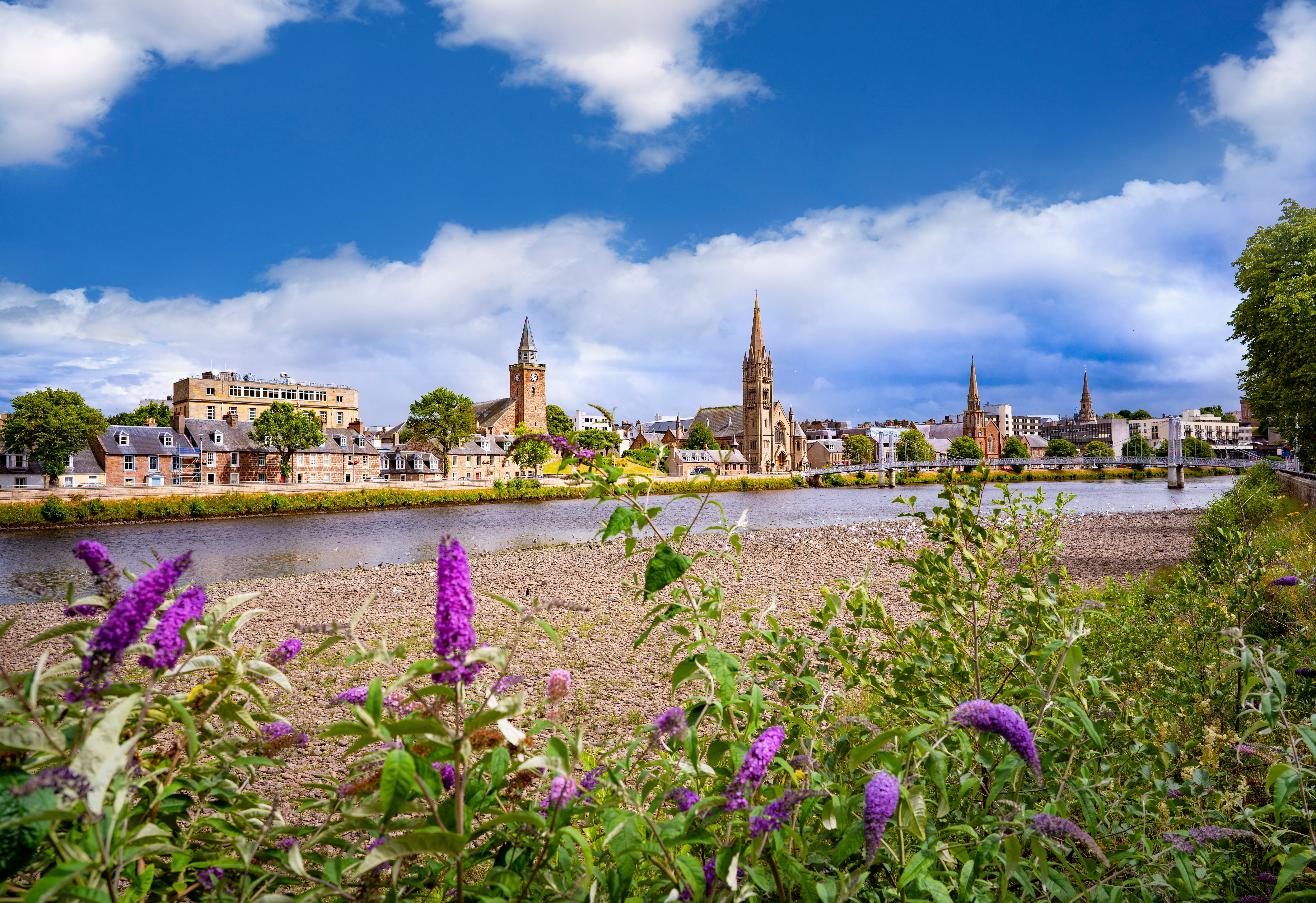 inverness cityscape