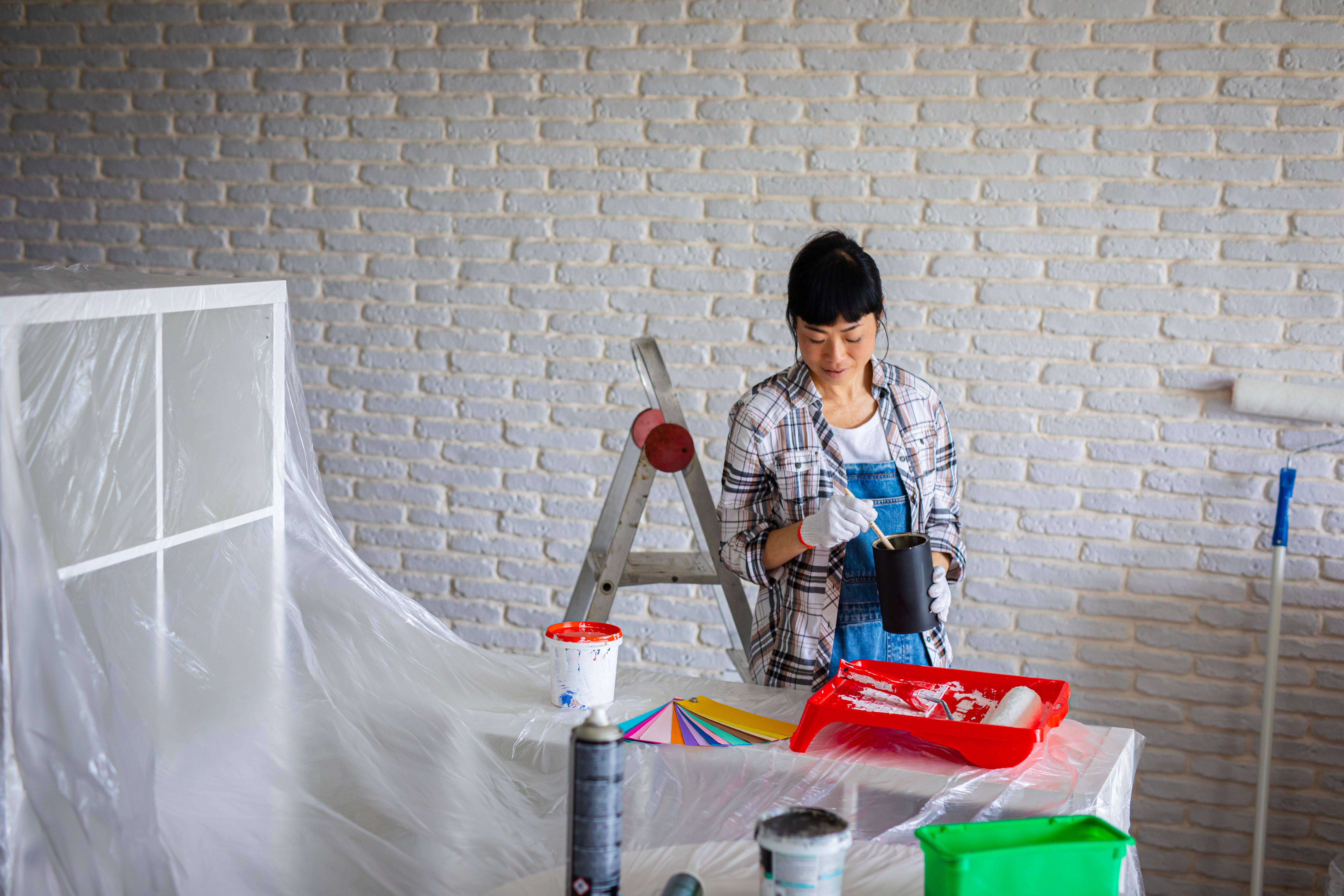 home painting preparation