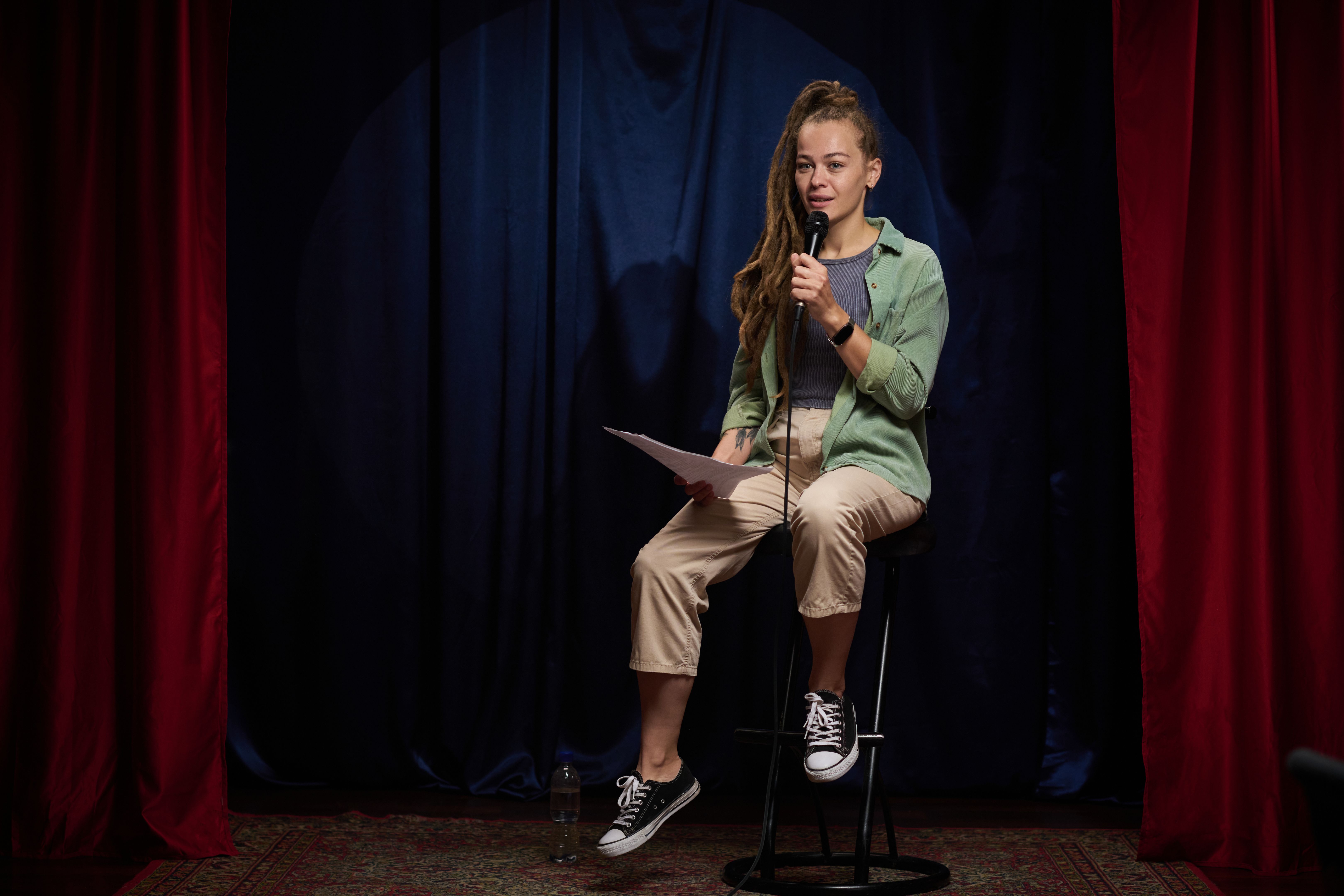 comedy club interior 