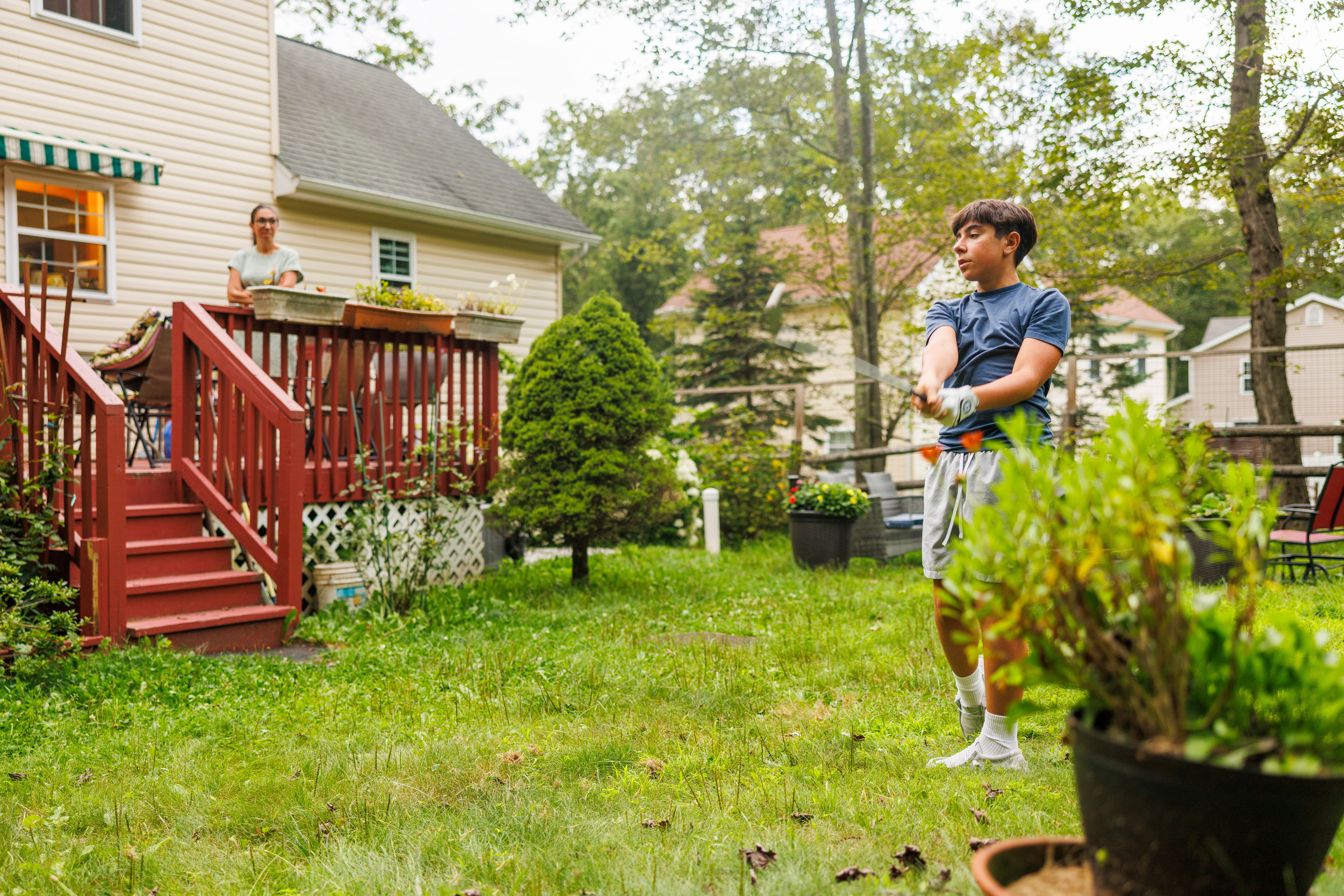 maintaining lawn summer