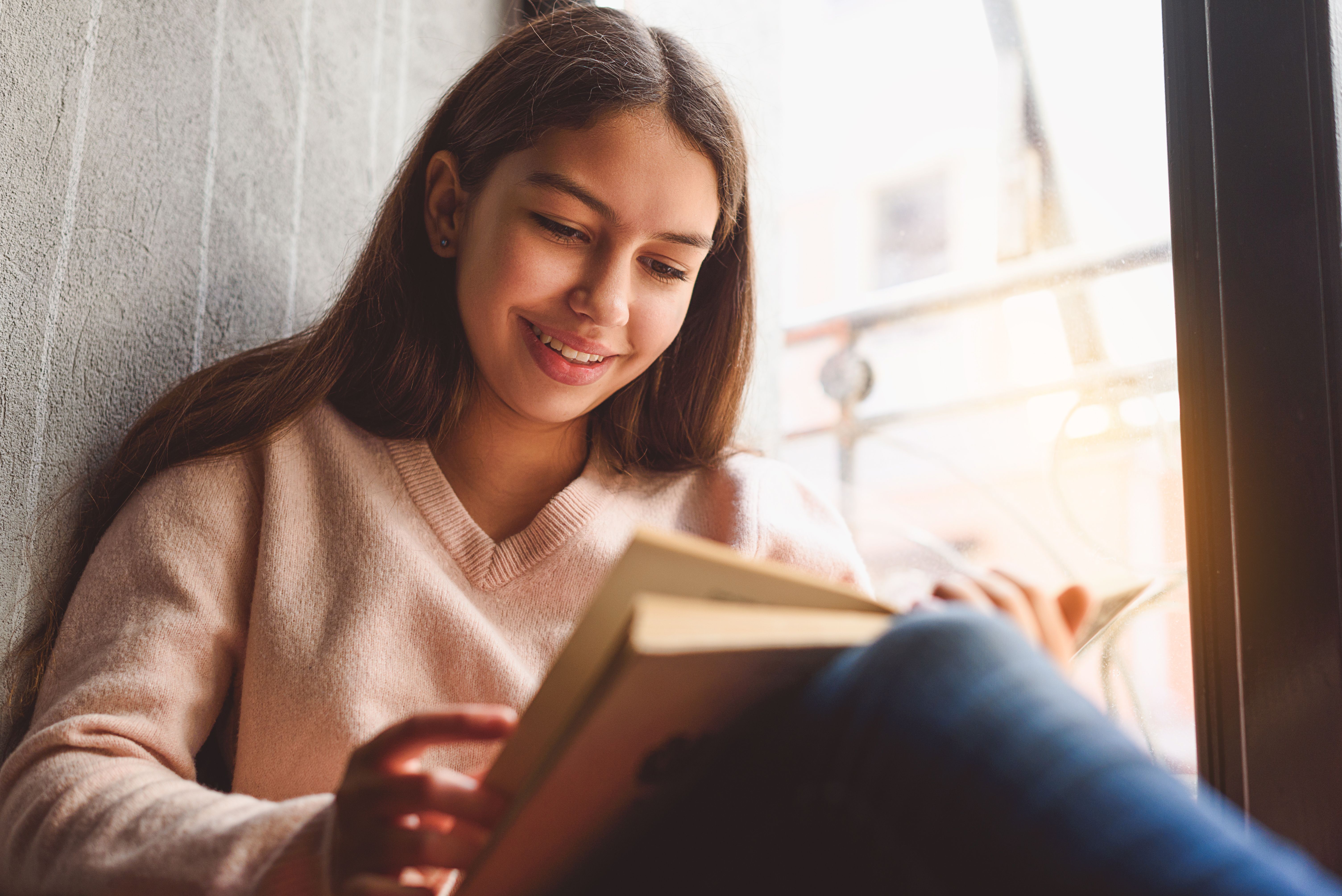 teen reading