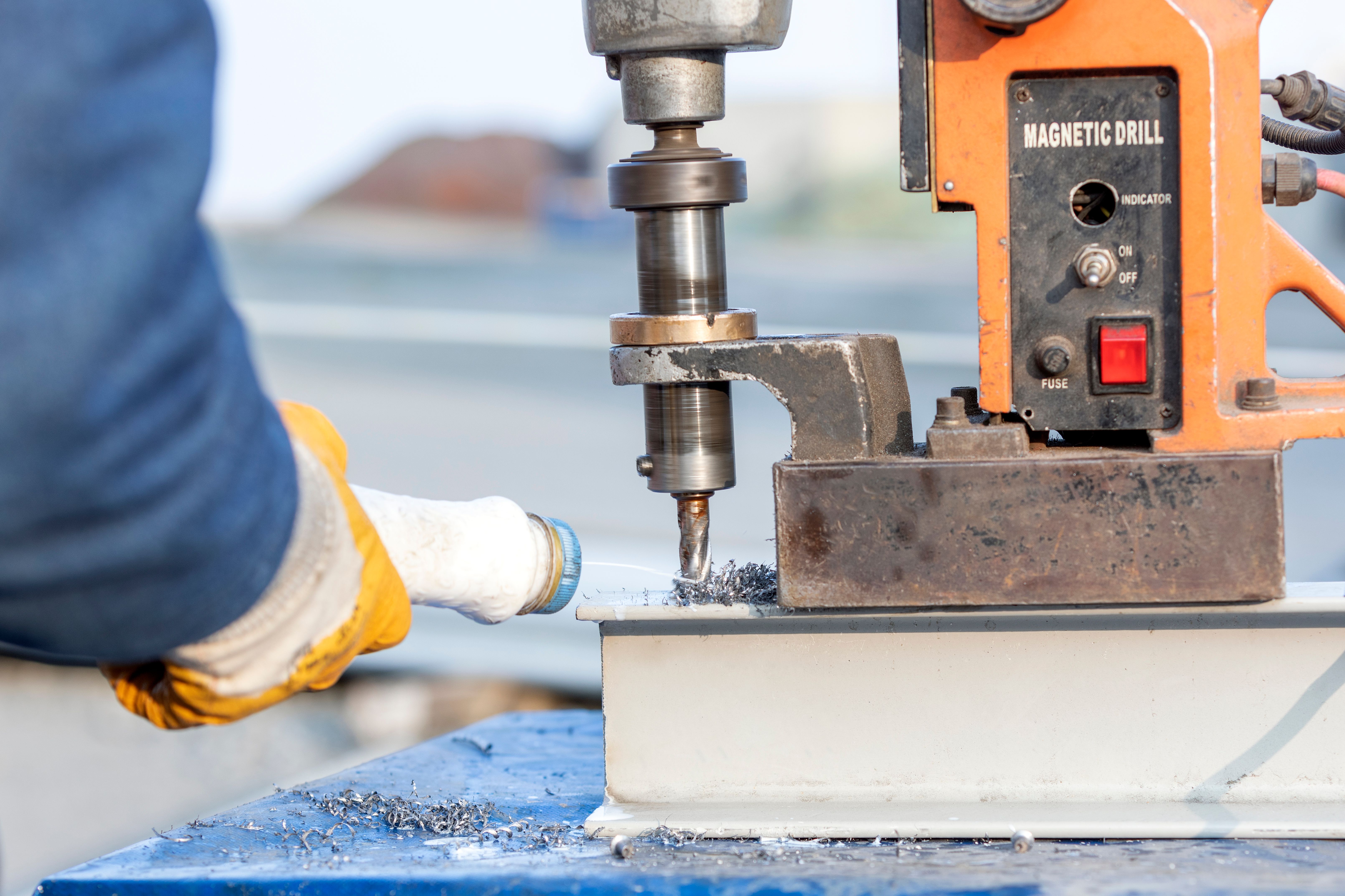 portable magnetic drill maintenance