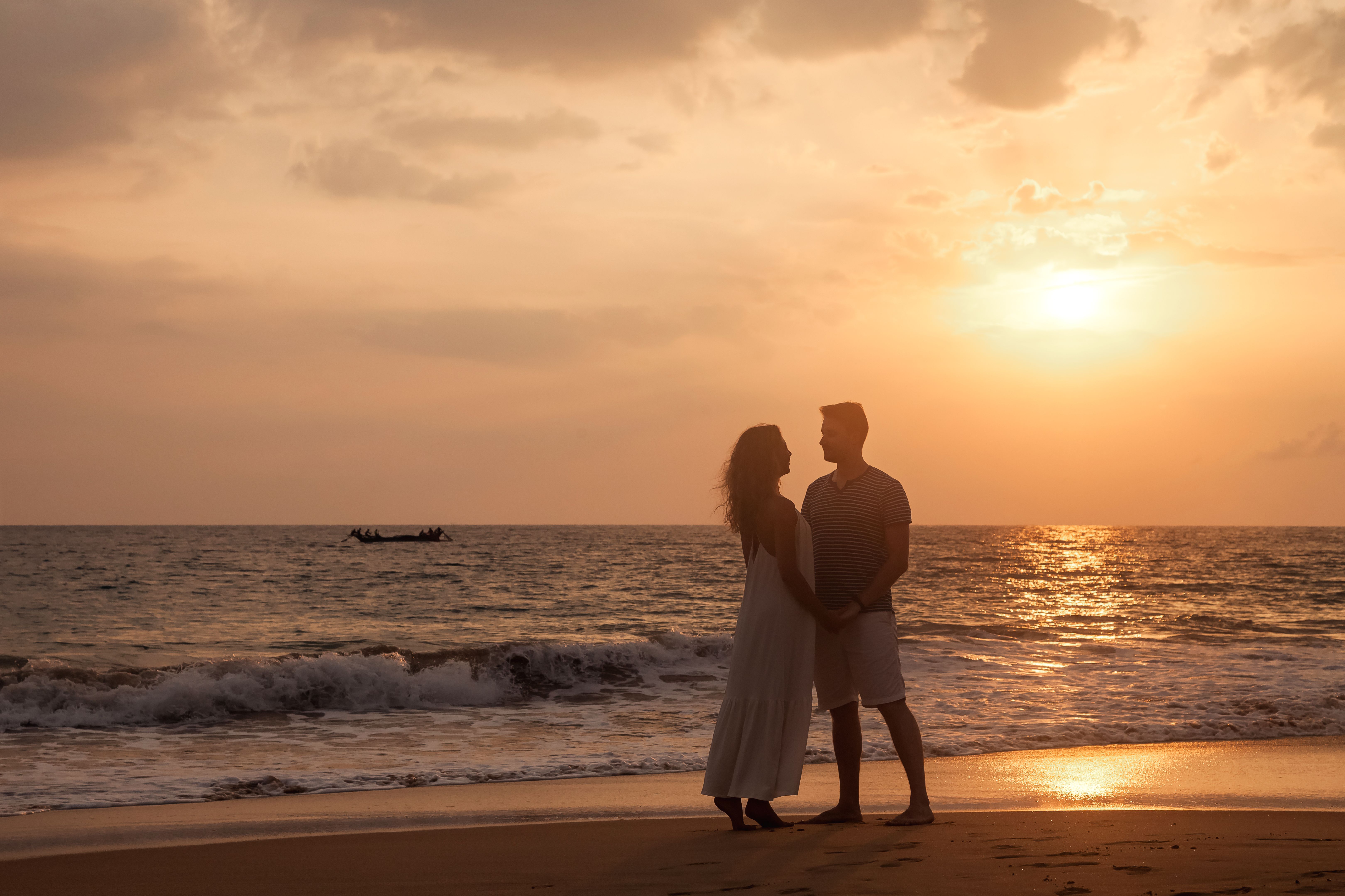 couple sunset
