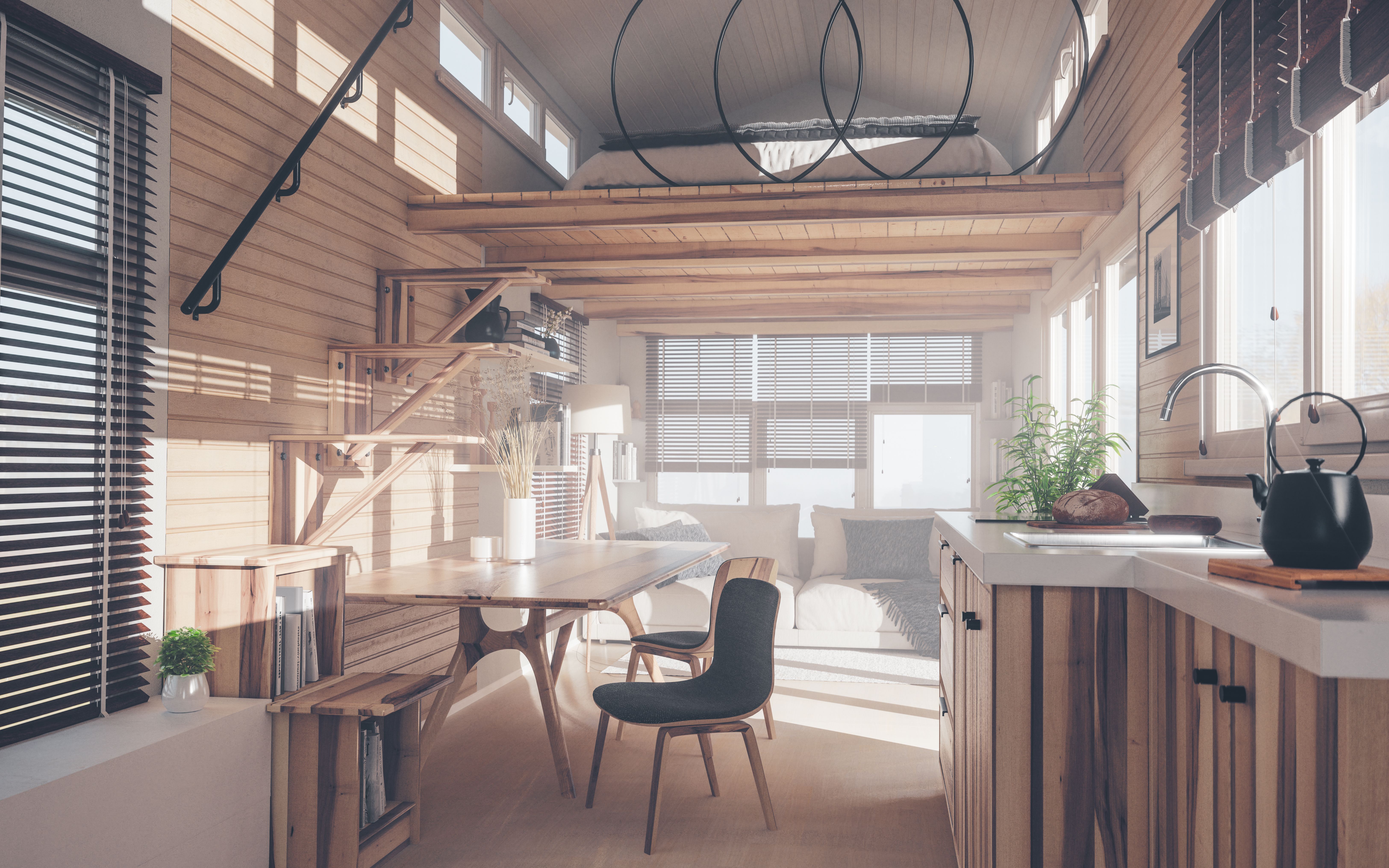 tiny house interior