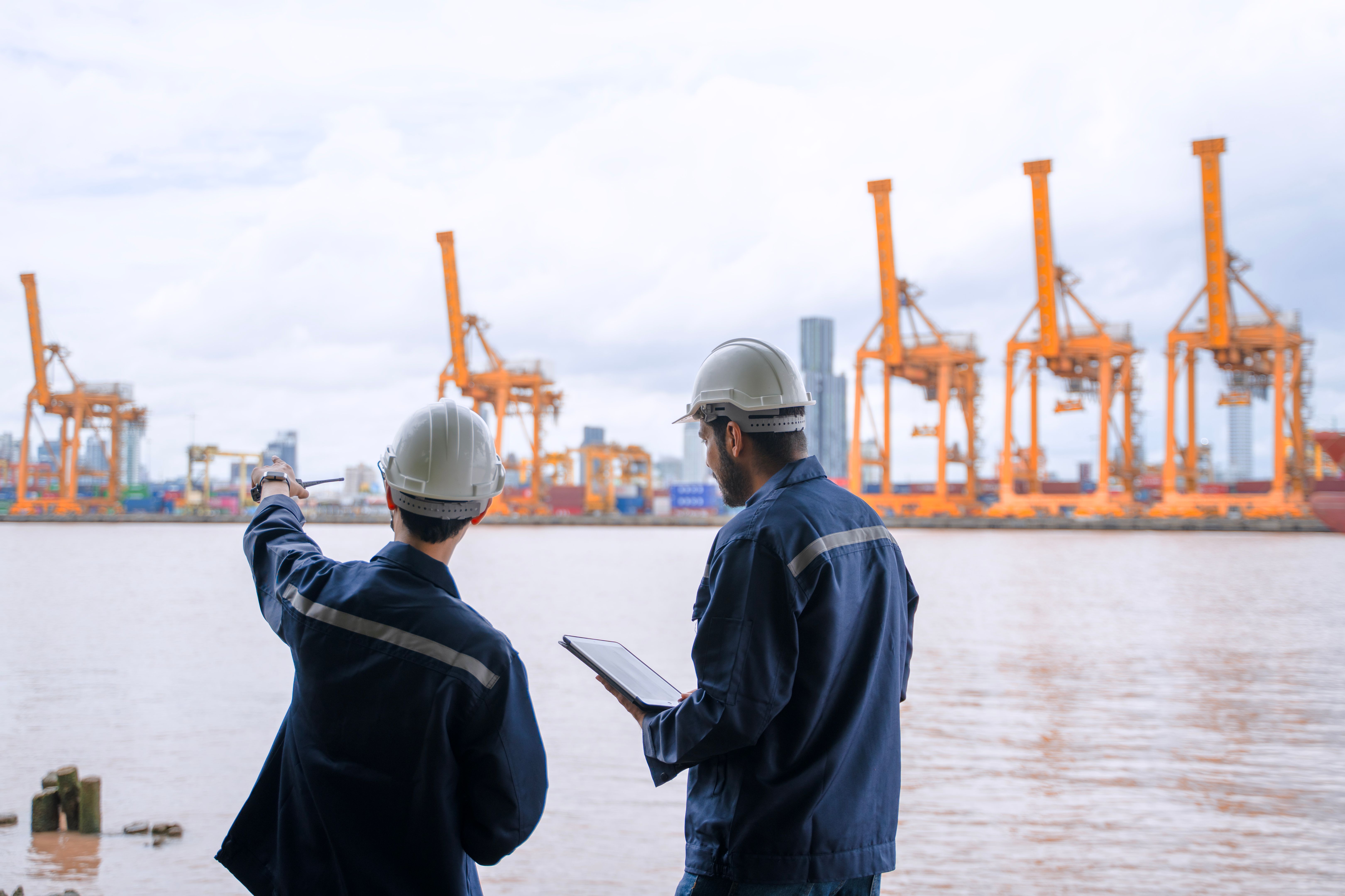 marine logistics teamwork