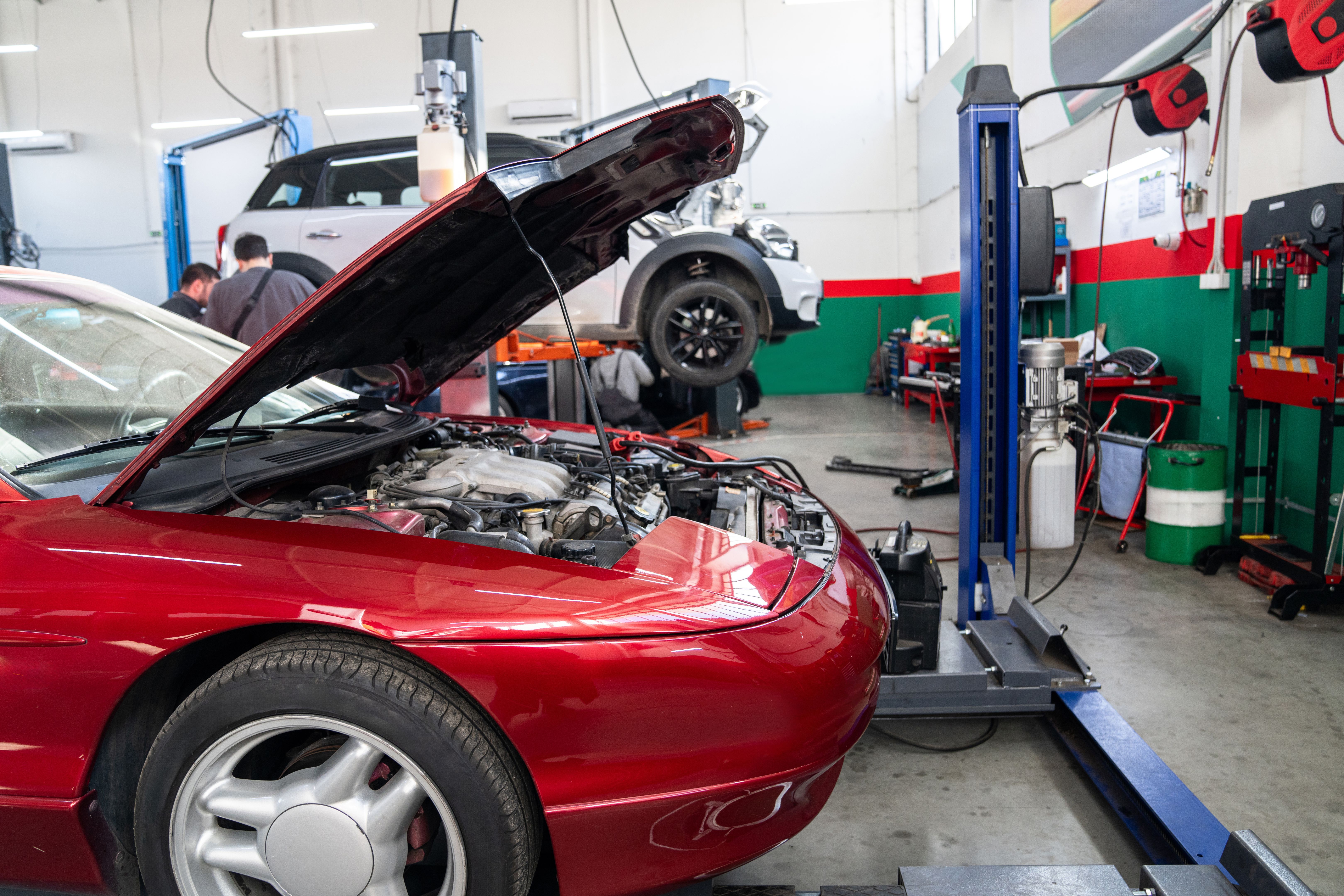 car repair shop