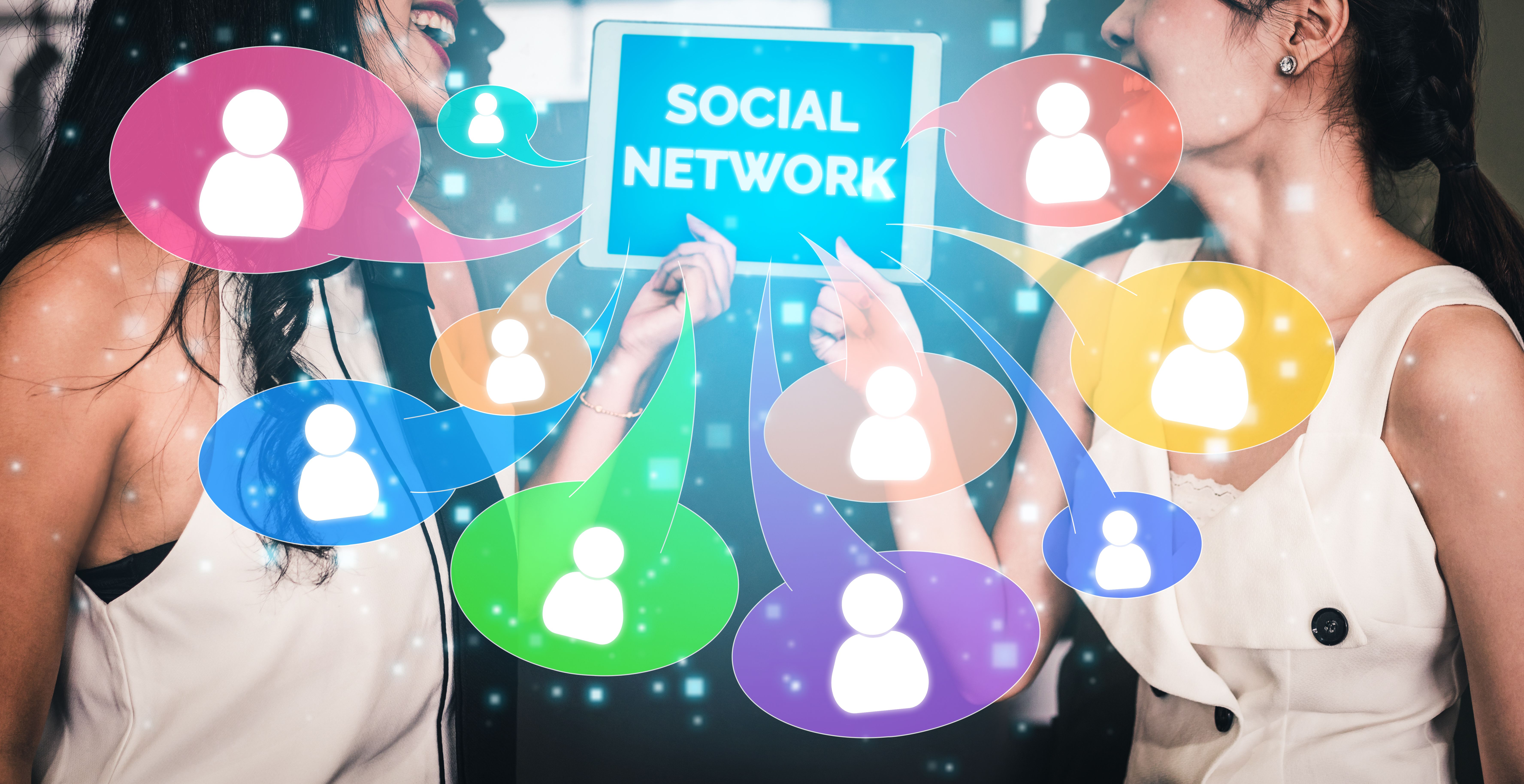 redes sociales locales