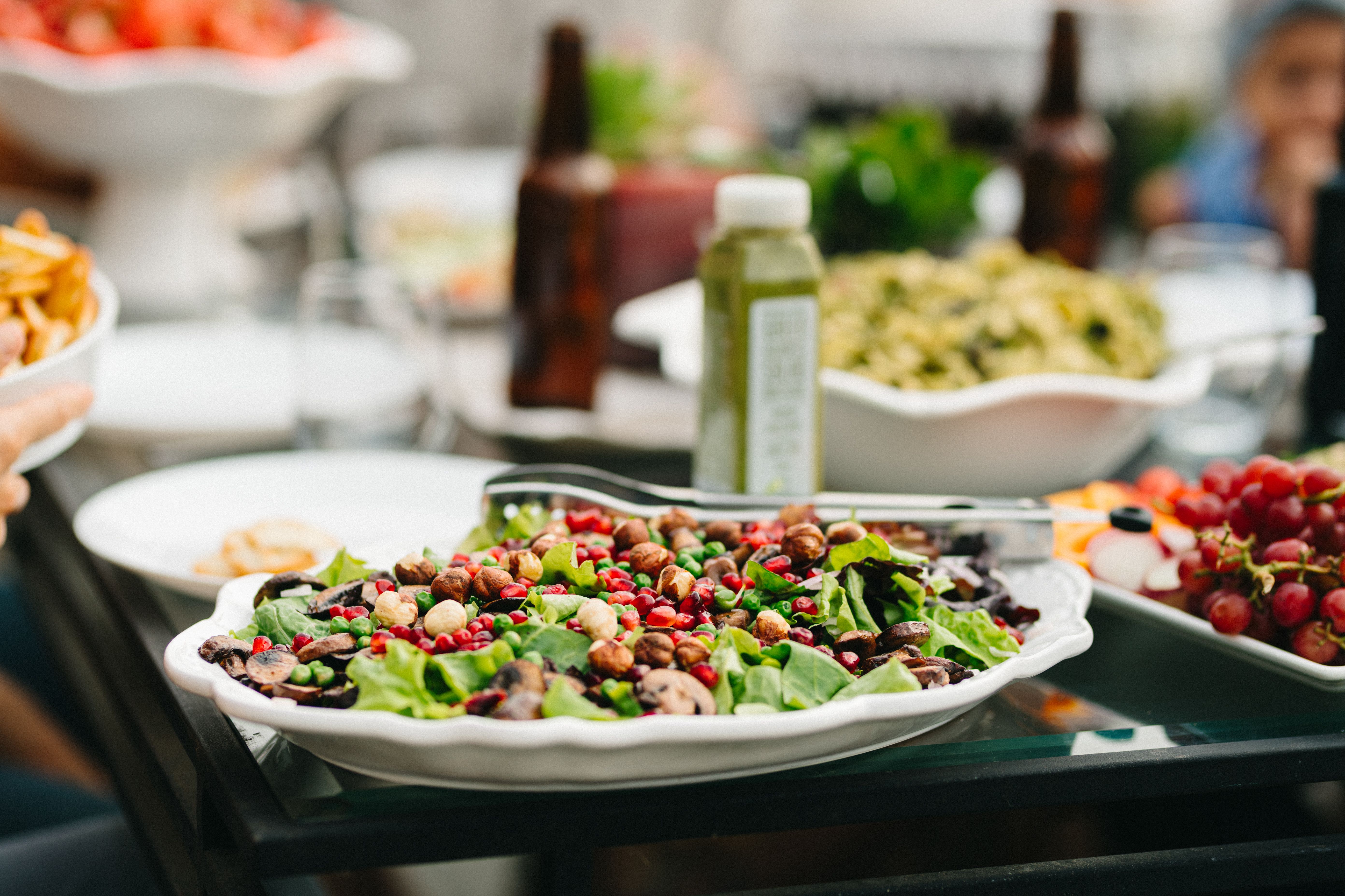 healthy catering menu