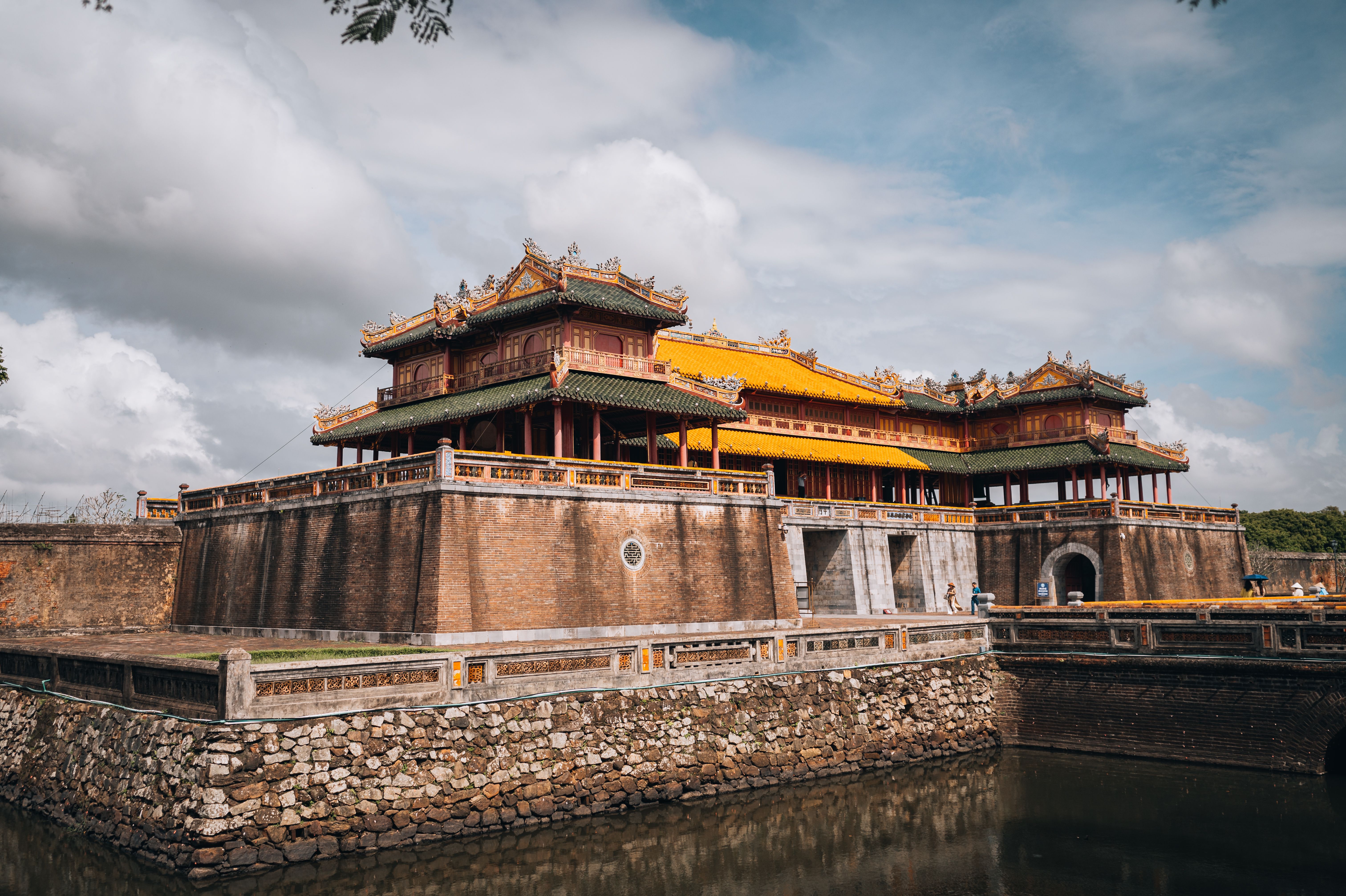 The Imperial Palace of Hue in Vietnam The Imperial Palace of Hue in Vietnam