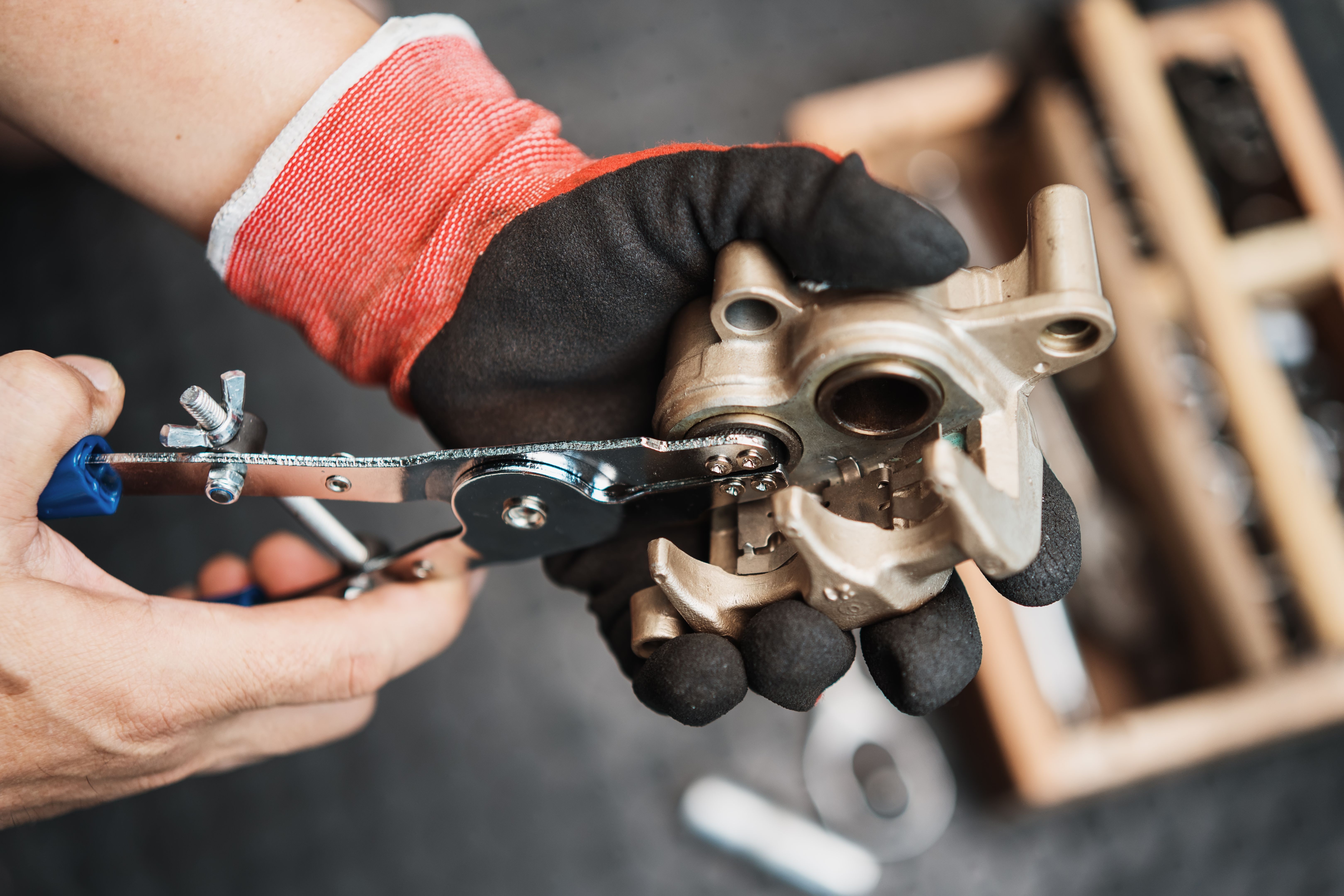 motorcycle brake check