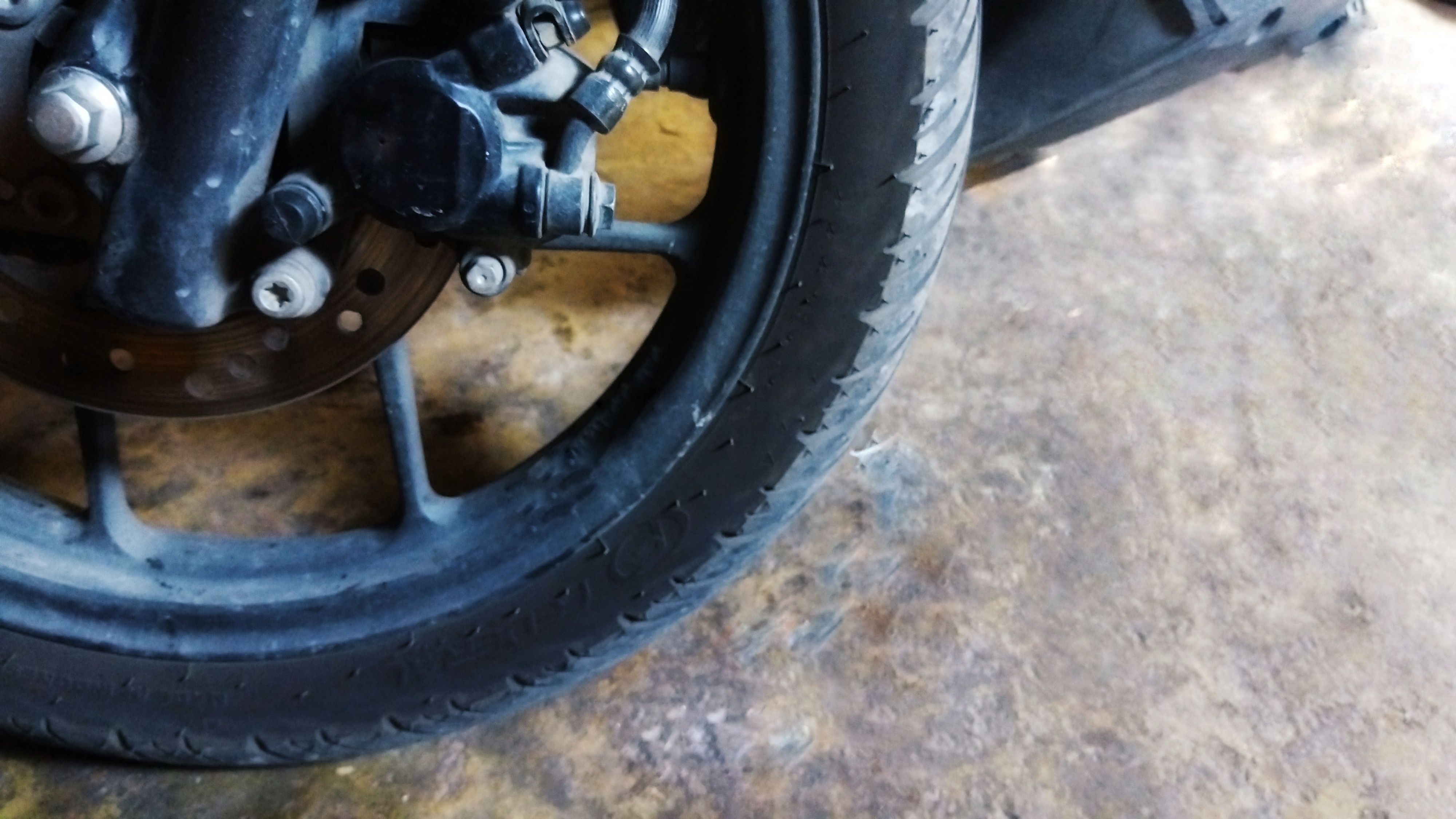 Motorcycle brakes