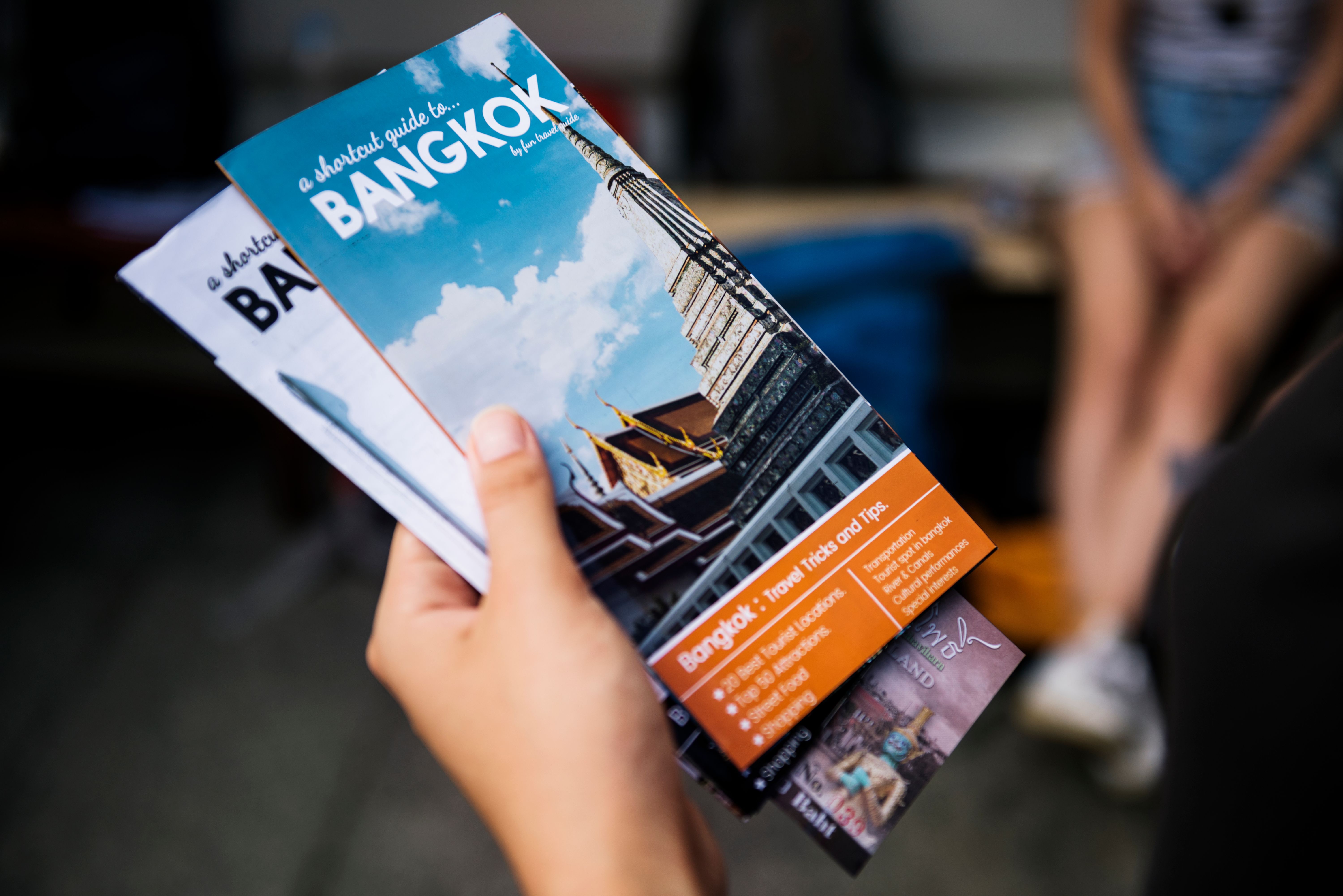 travel brochures