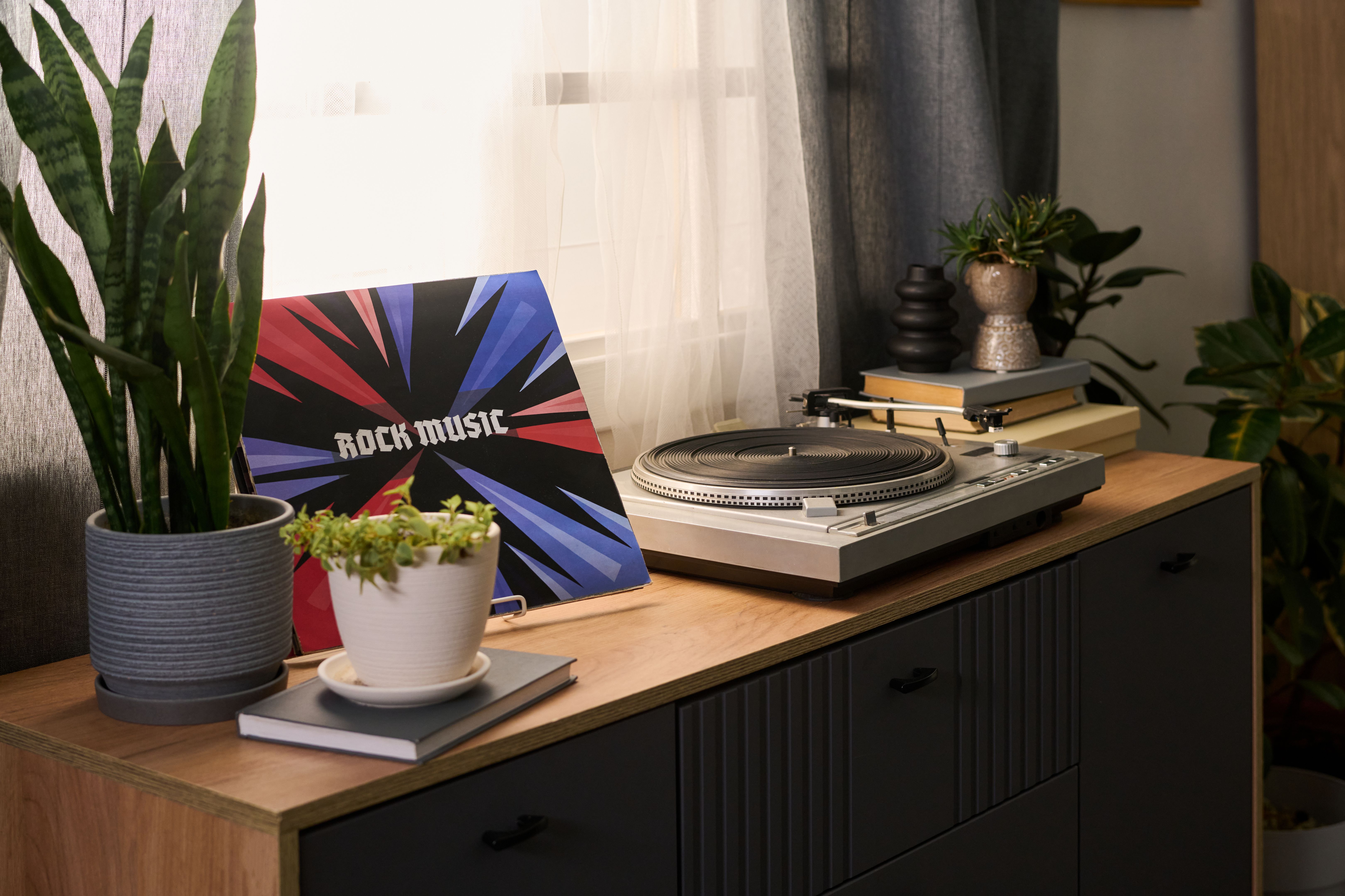 relaxing music setup