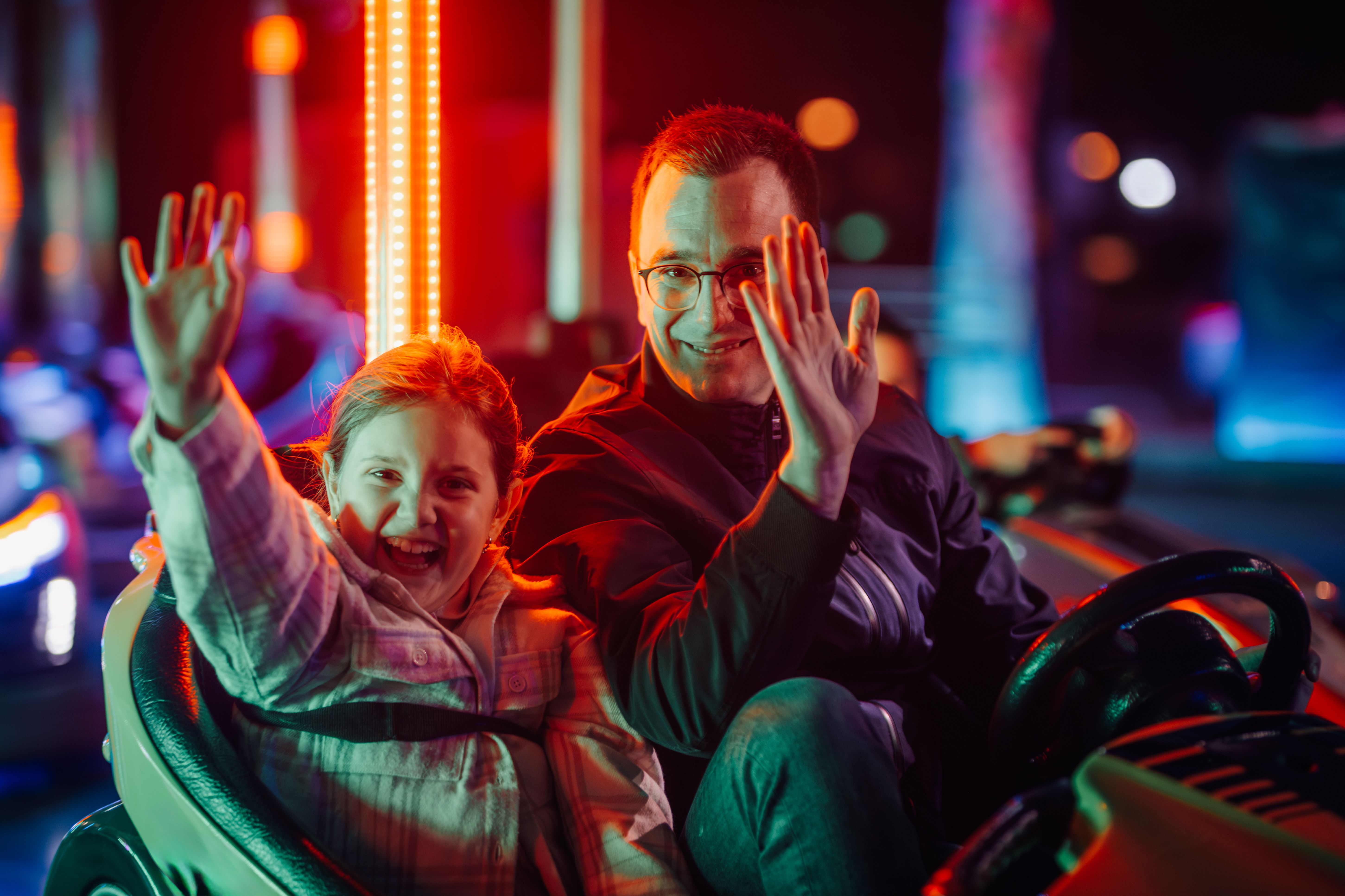 theme park excitement