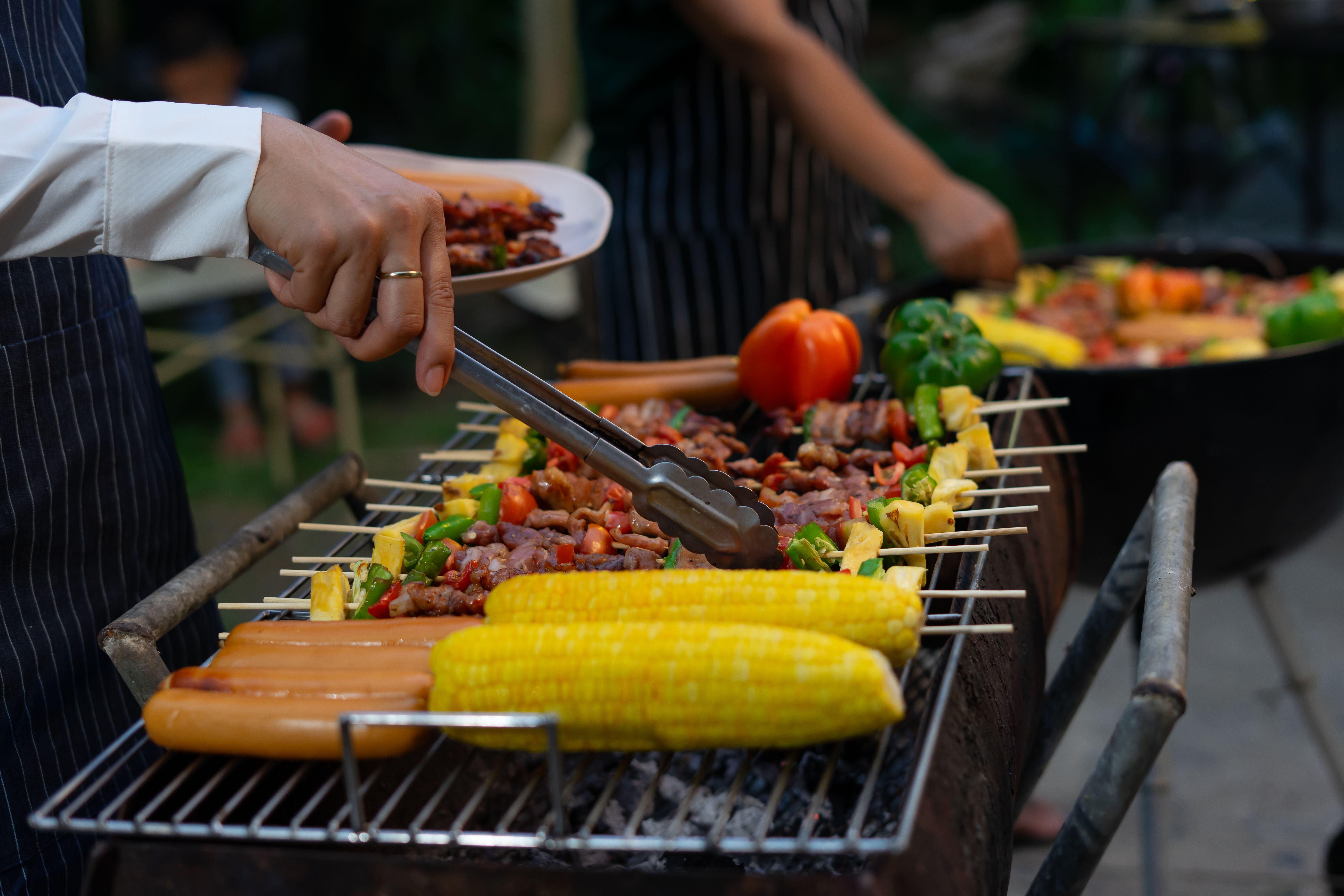 tropical fruit grill