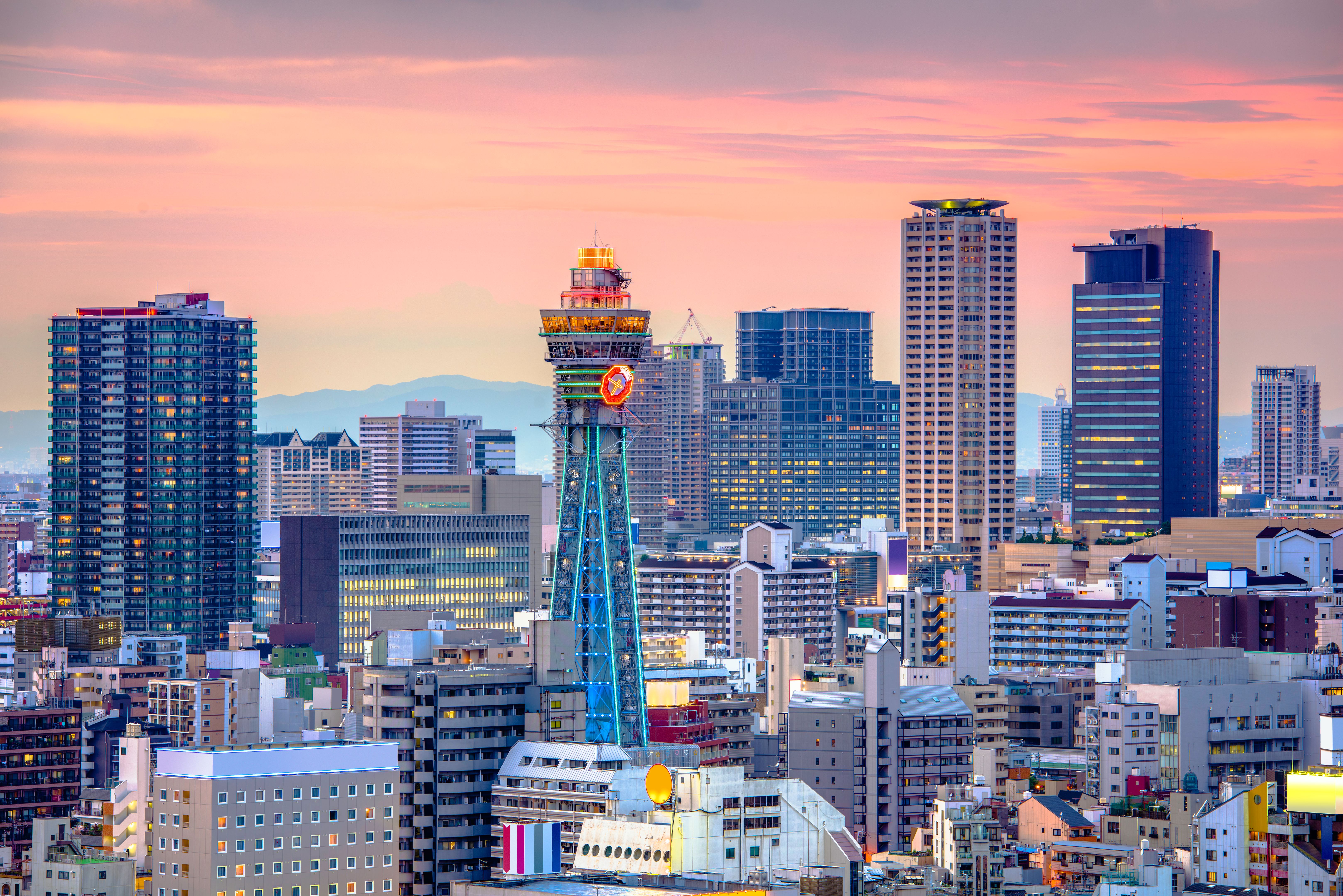 osaka skyline
