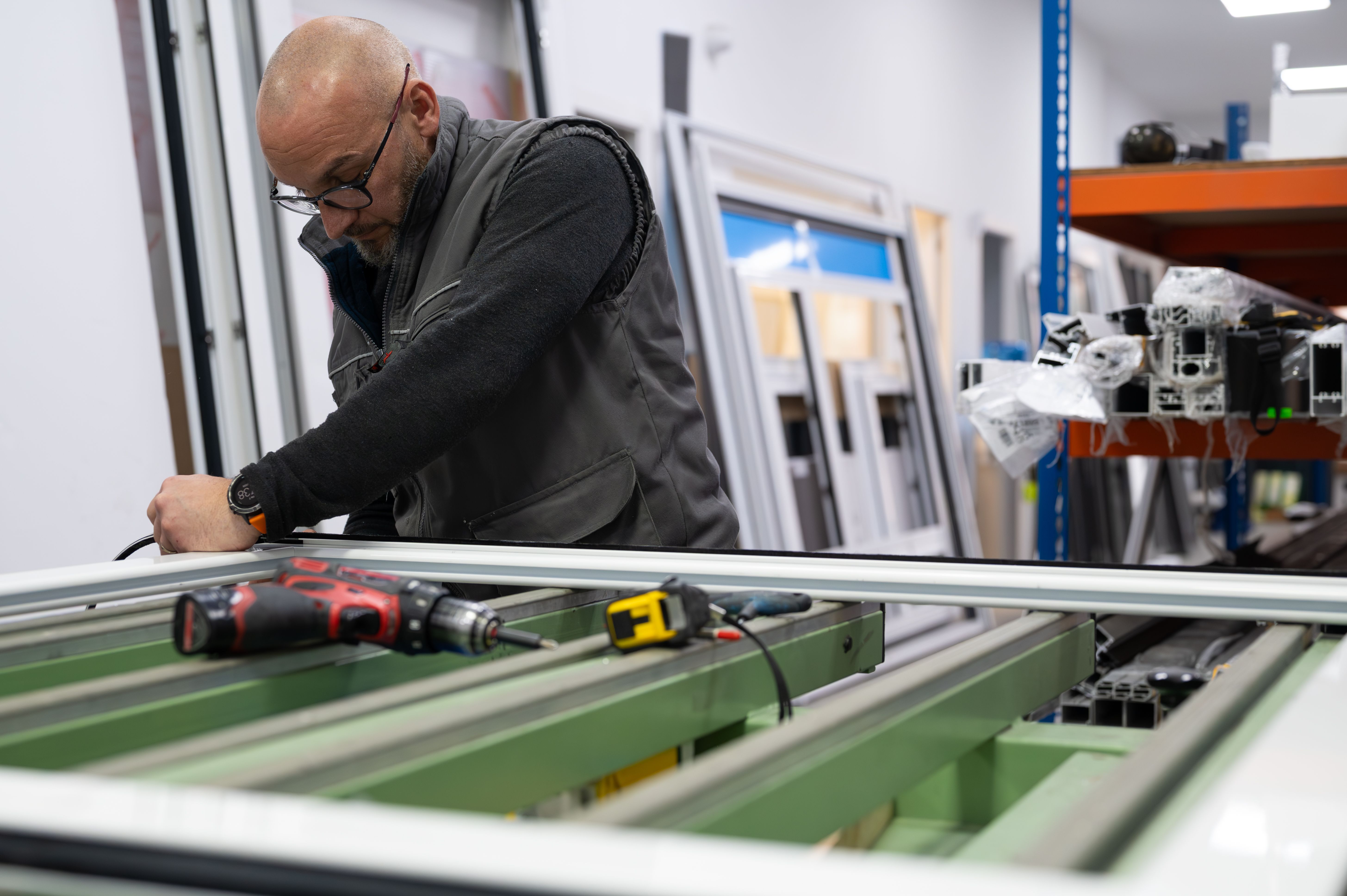 aluminum window frame