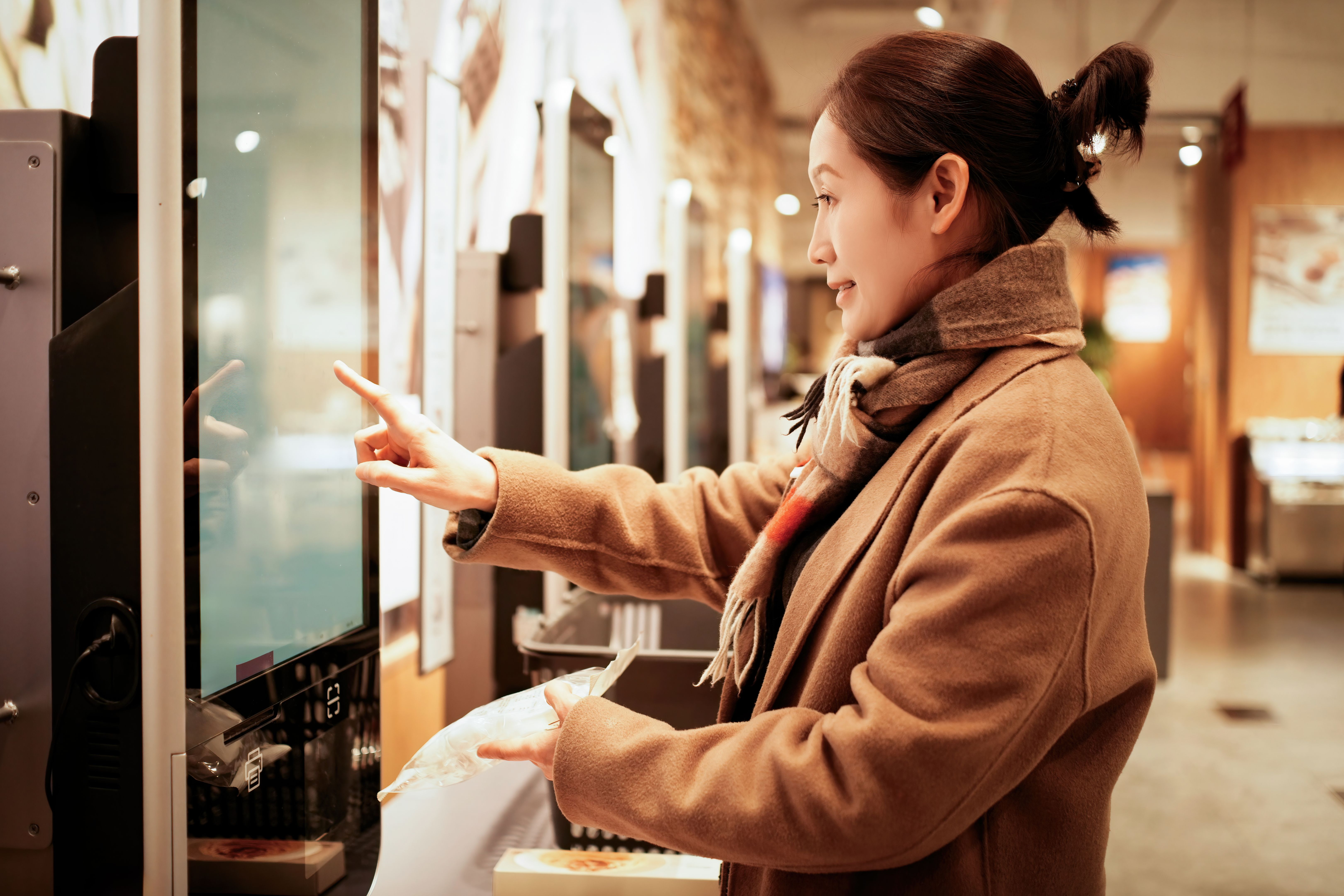 interactive hotel display