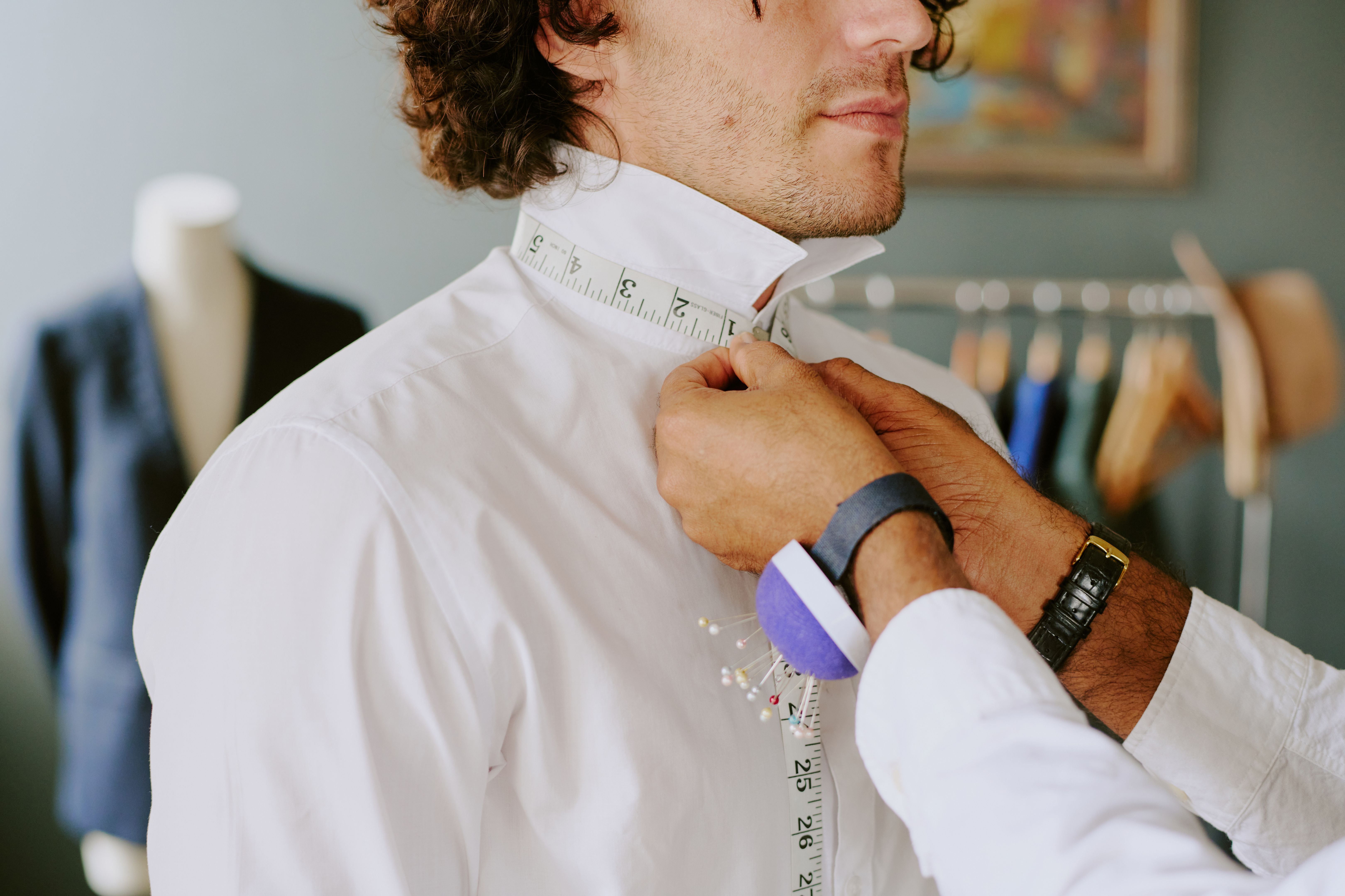 personalized service menswear