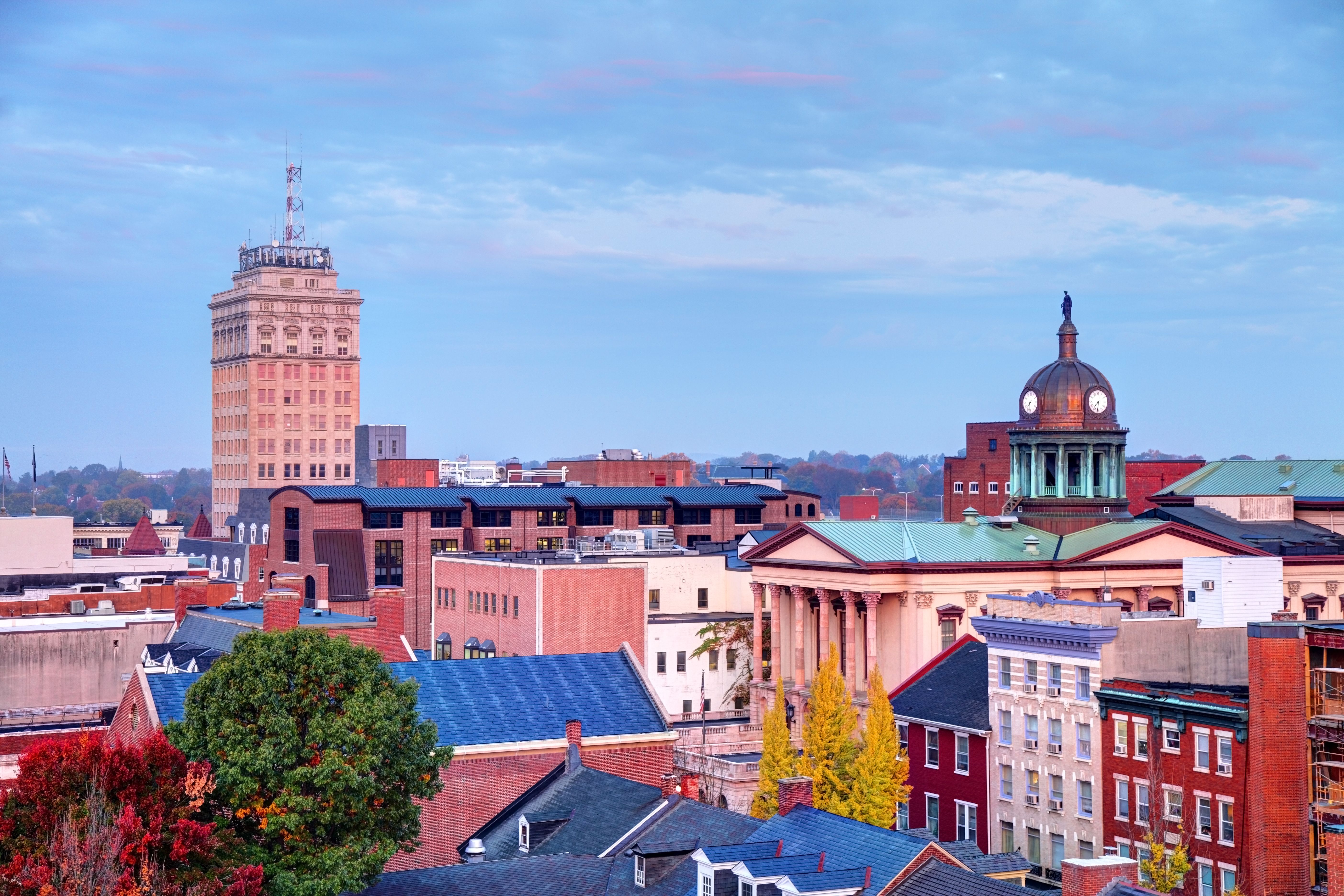 Lancaster cityscape