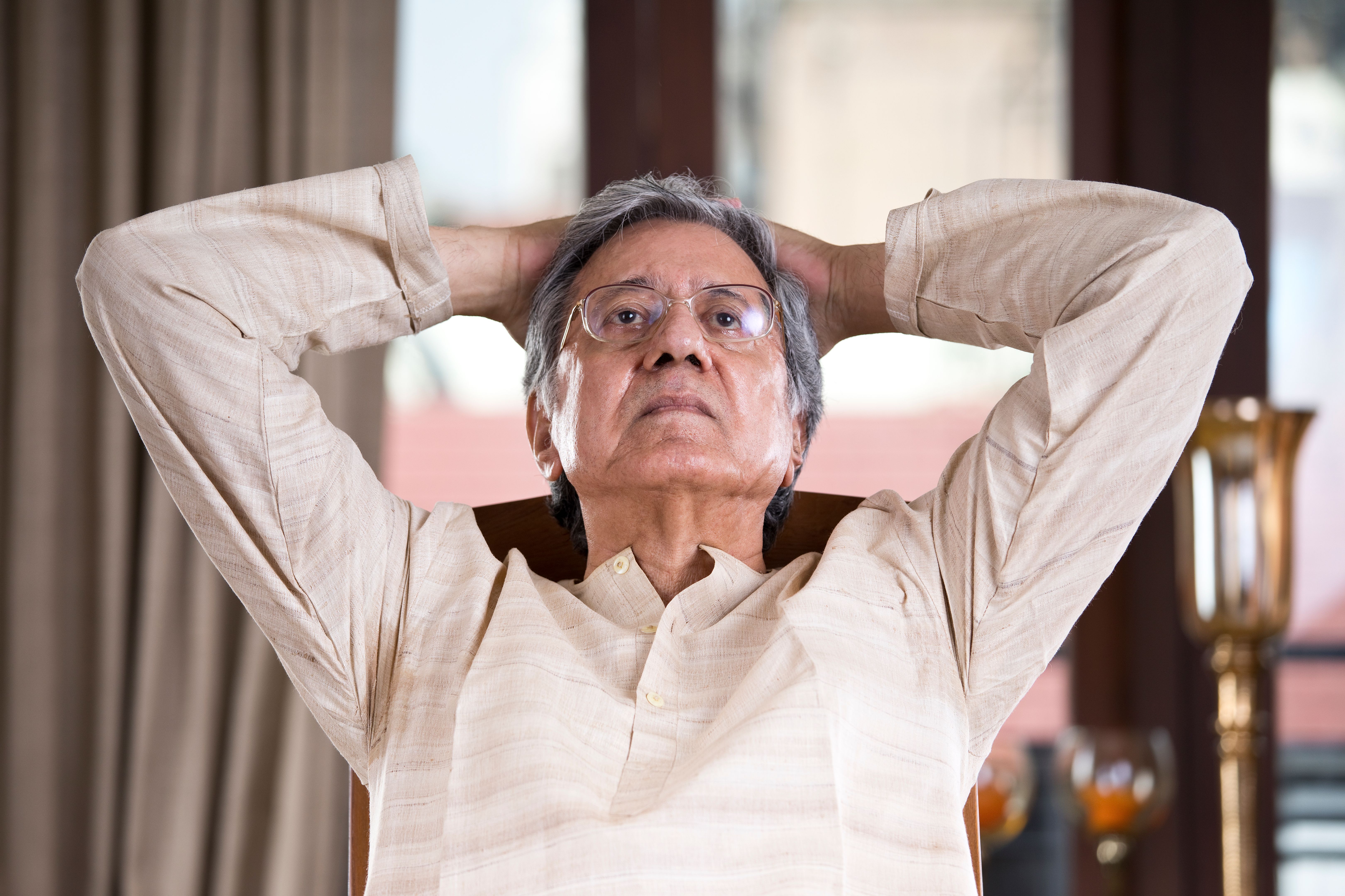 Worried senior man Worried senior man