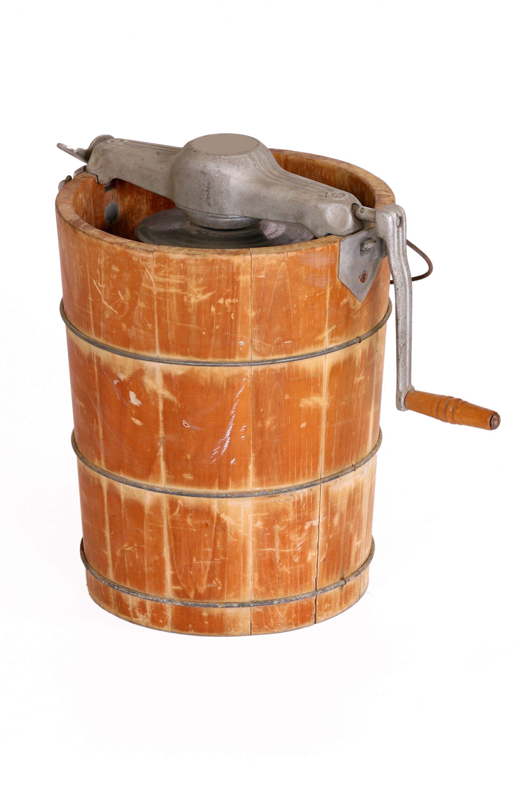 old ice cream machine