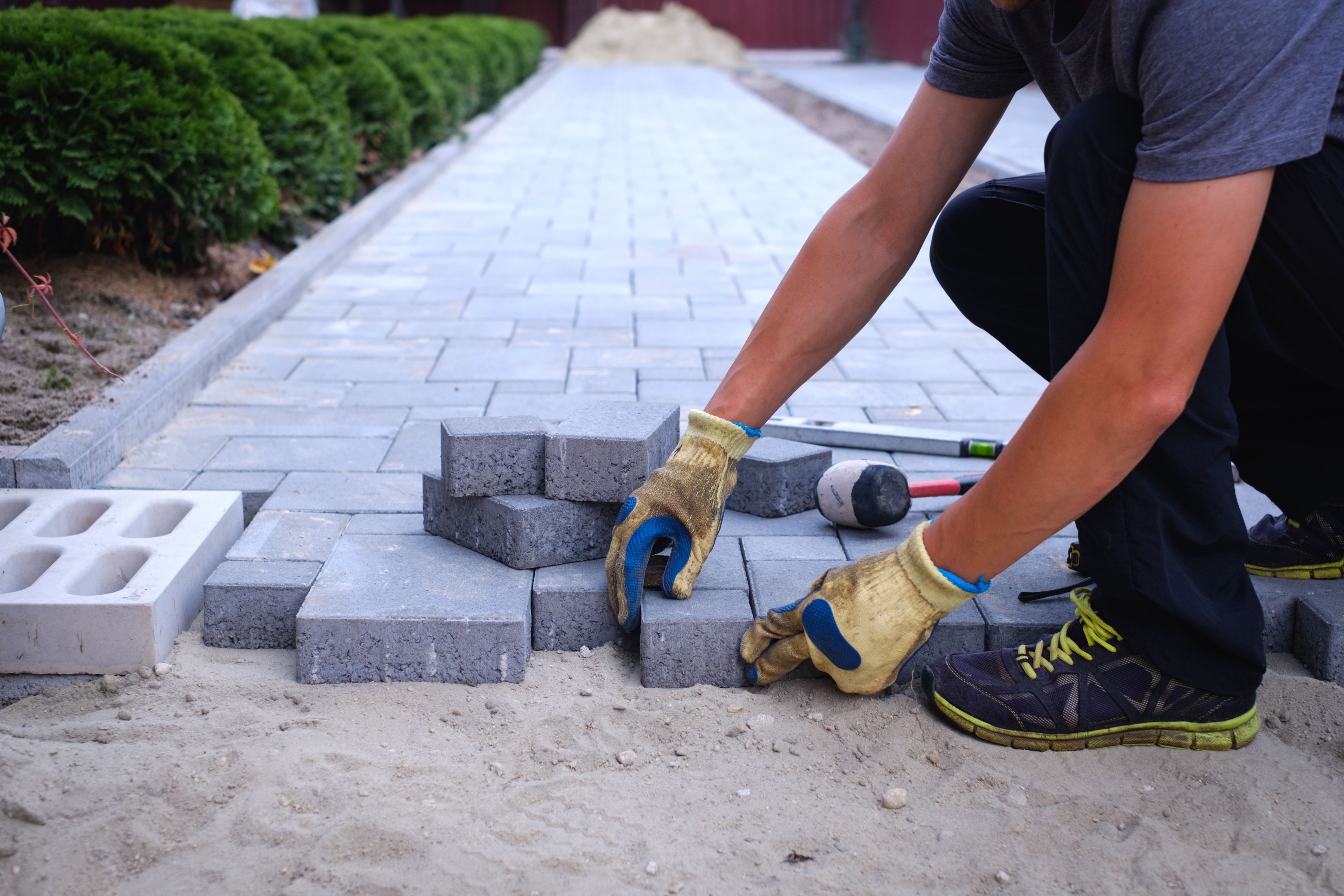 paver installation